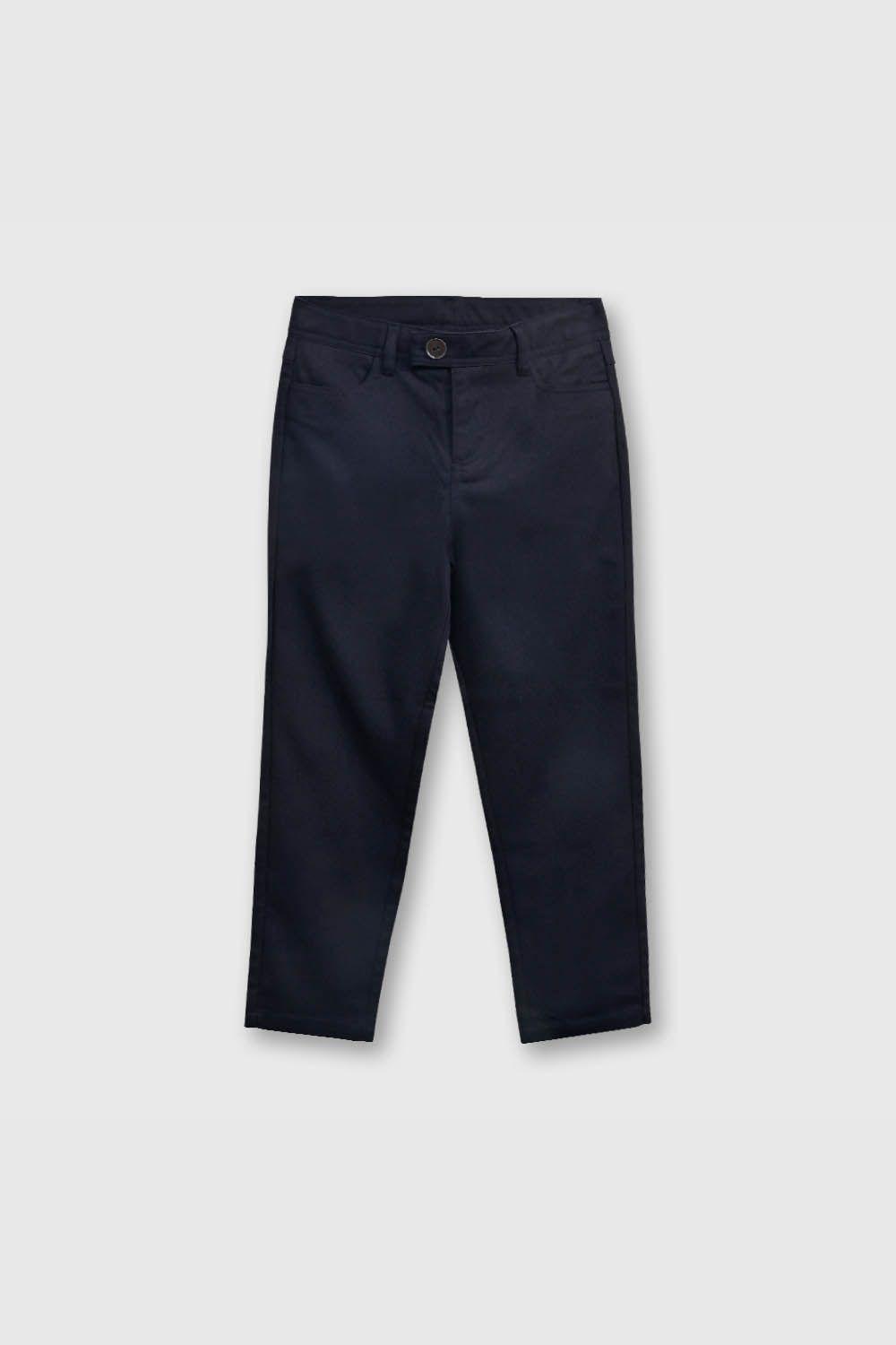 Pantalón Escolar Azul Niña-0