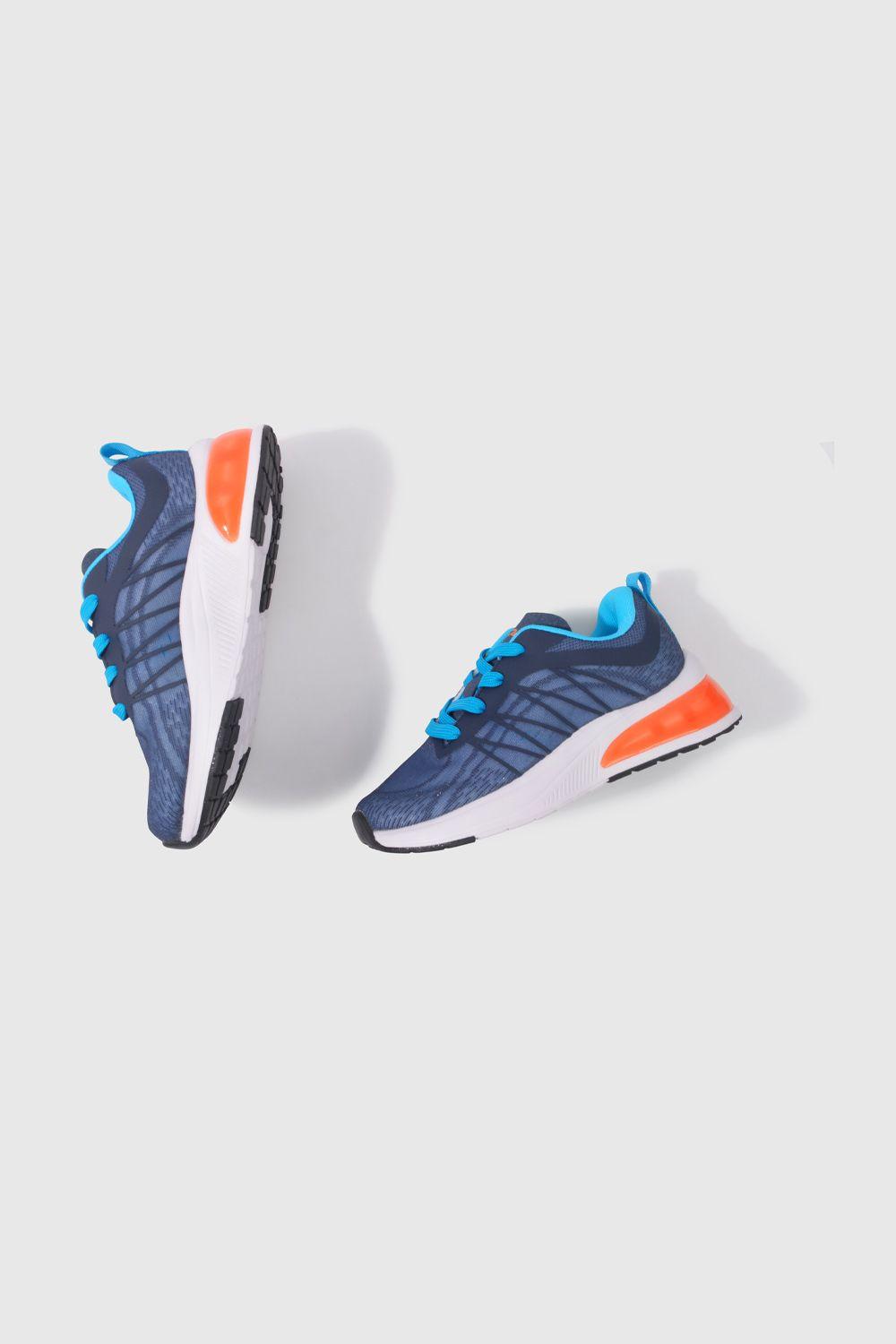 Zapatilla Deportiva Niños Azul 54379 Colloky-3
