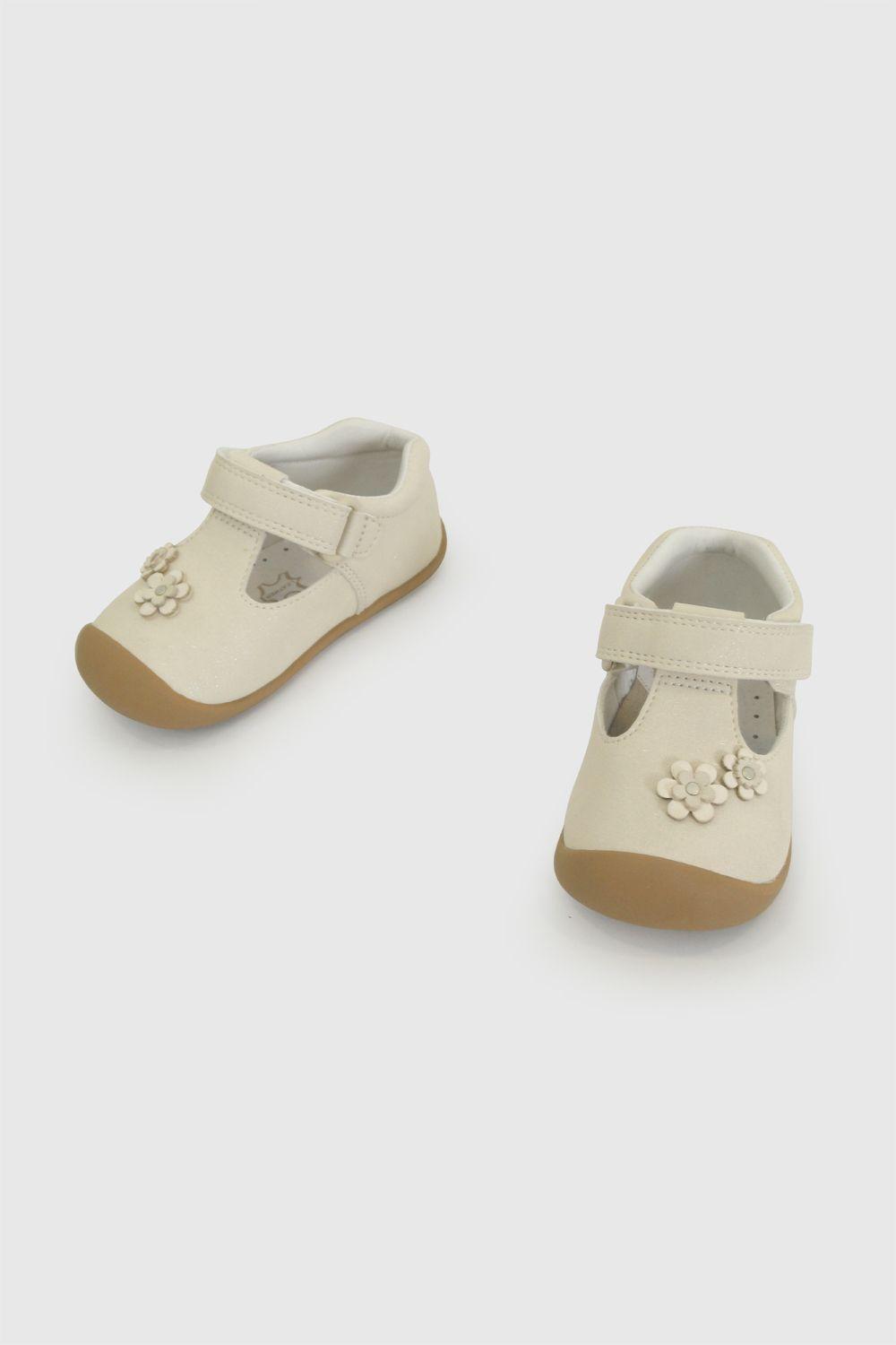 Reina Velcro Blanca Niña 18-21 Colloky-4