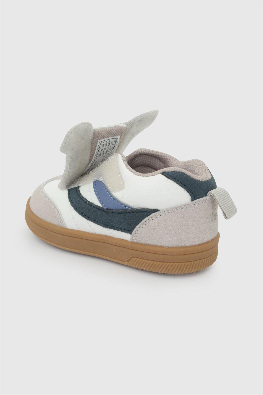 Zapatilla urbana niño primeros pasos blanco 18-21-4