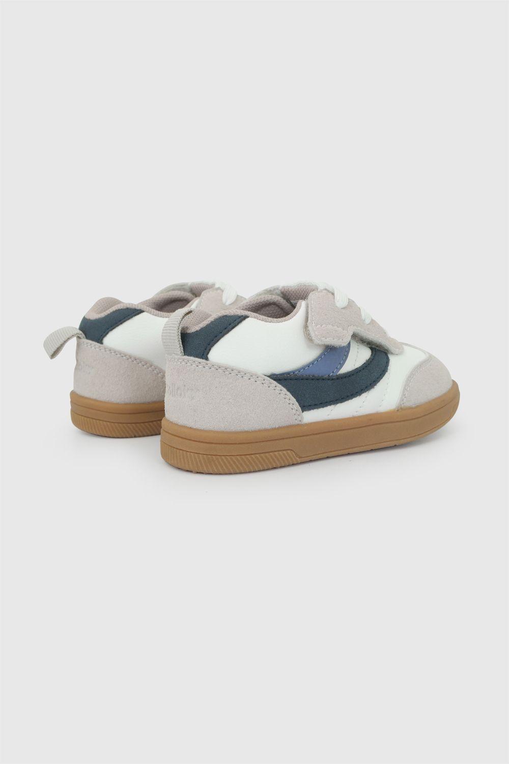 Zapatilla urbana niño primeros pasos blanco 18-21-5
