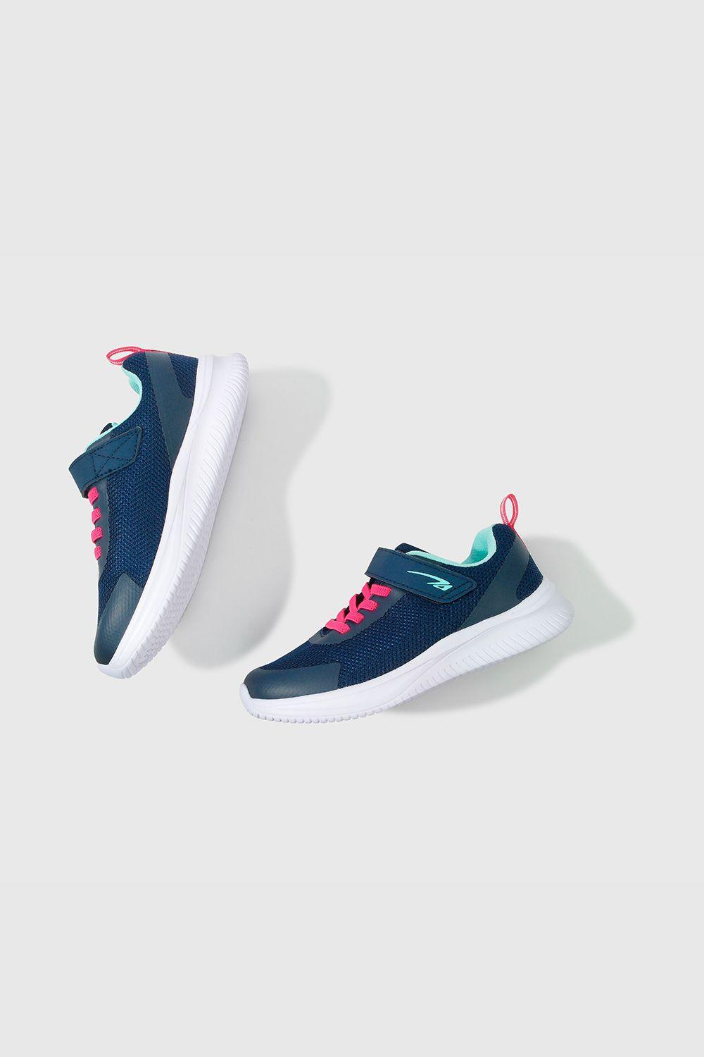 Zapatilla Deportiva Niñas Azul 50015 Colloky-3