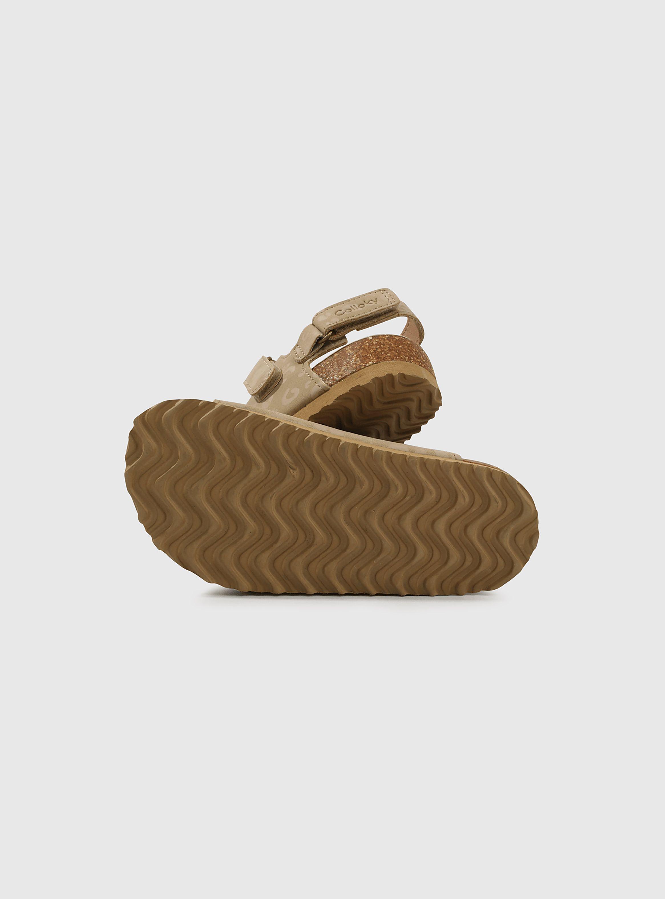 Sandalia Niña Beige 54998 Colloky-2