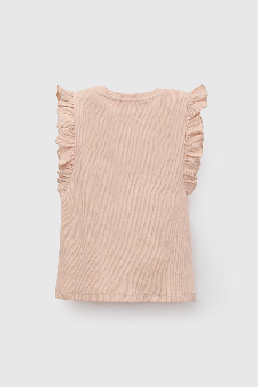 Polera Rosa Niña 7428 Colloky-1