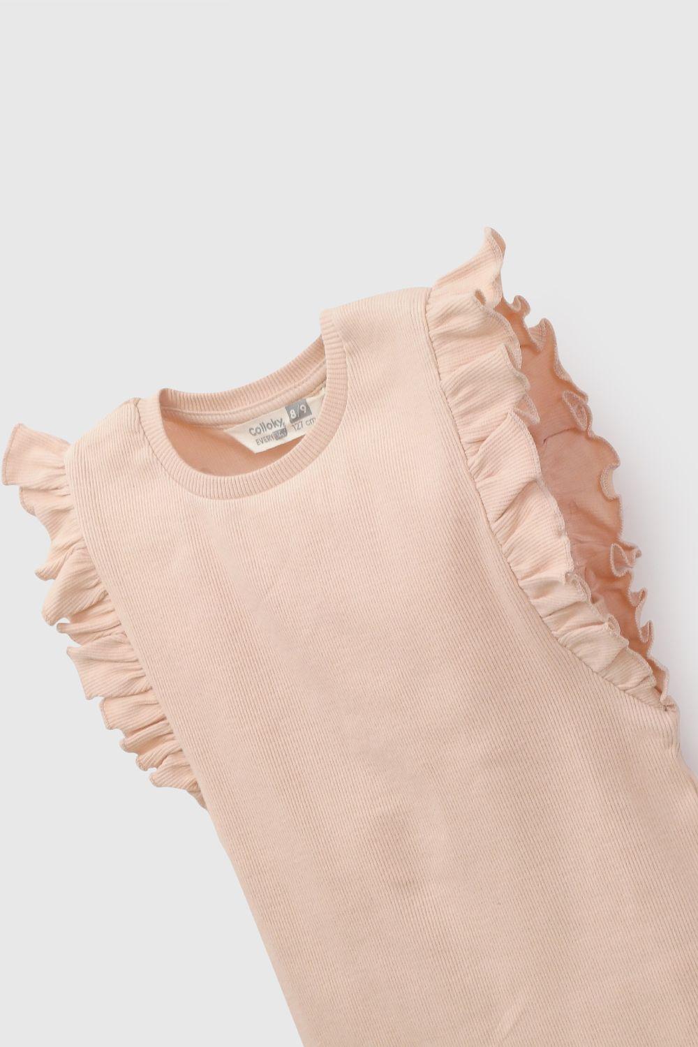 Polera Rosa Niña 7428 Colloky-2