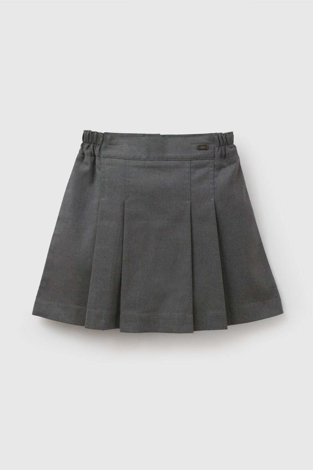 Falda Escolar Gris Niña 7313 Colloky-0