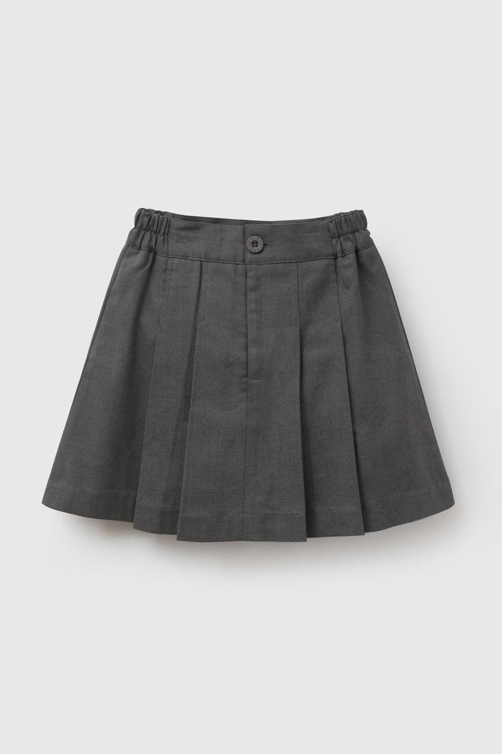 Falda Escolar Gris Niña 7313 Colloky-1