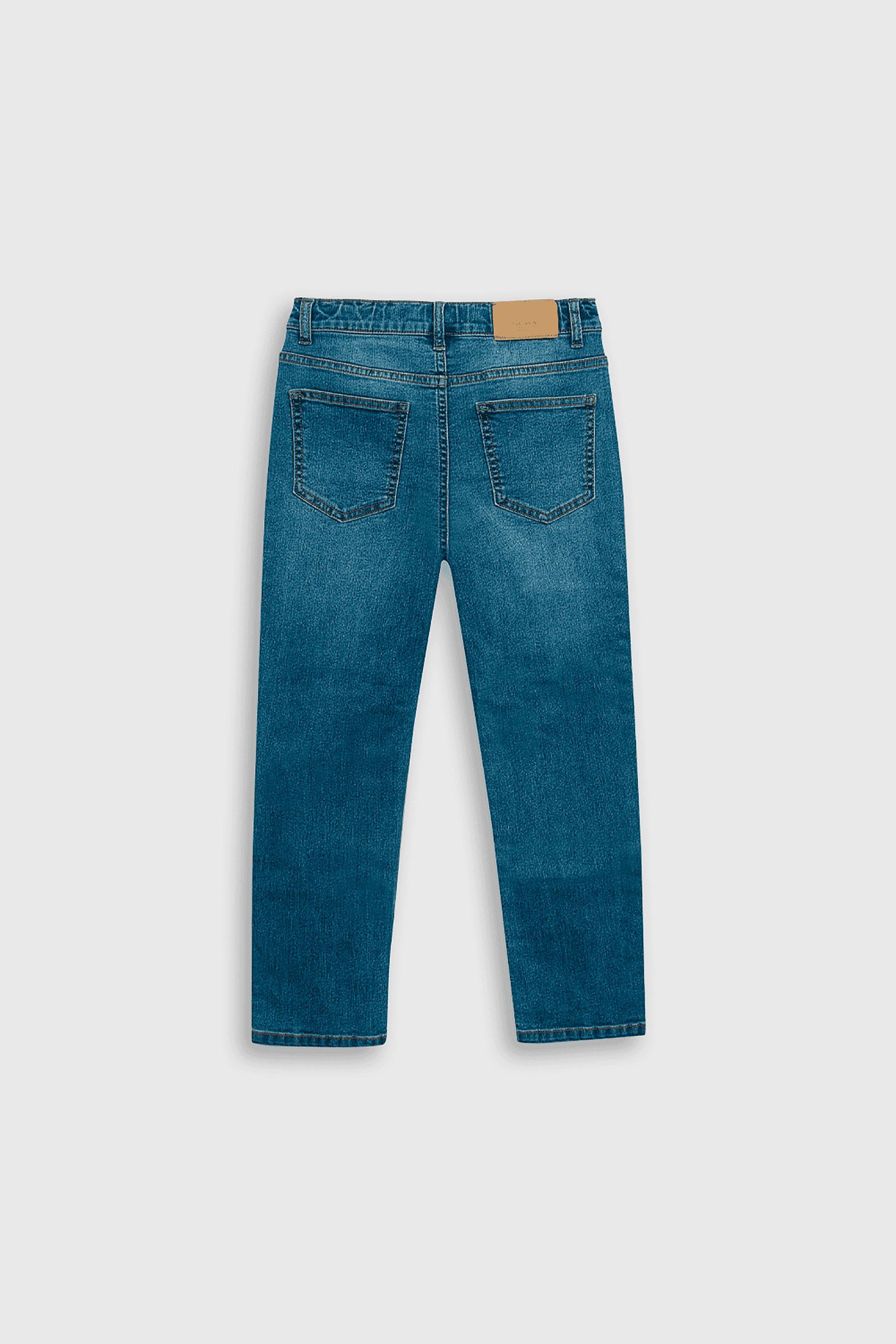 Jeans Denim Elasticado Azul Recto para Niño de 3 a 12 años-1