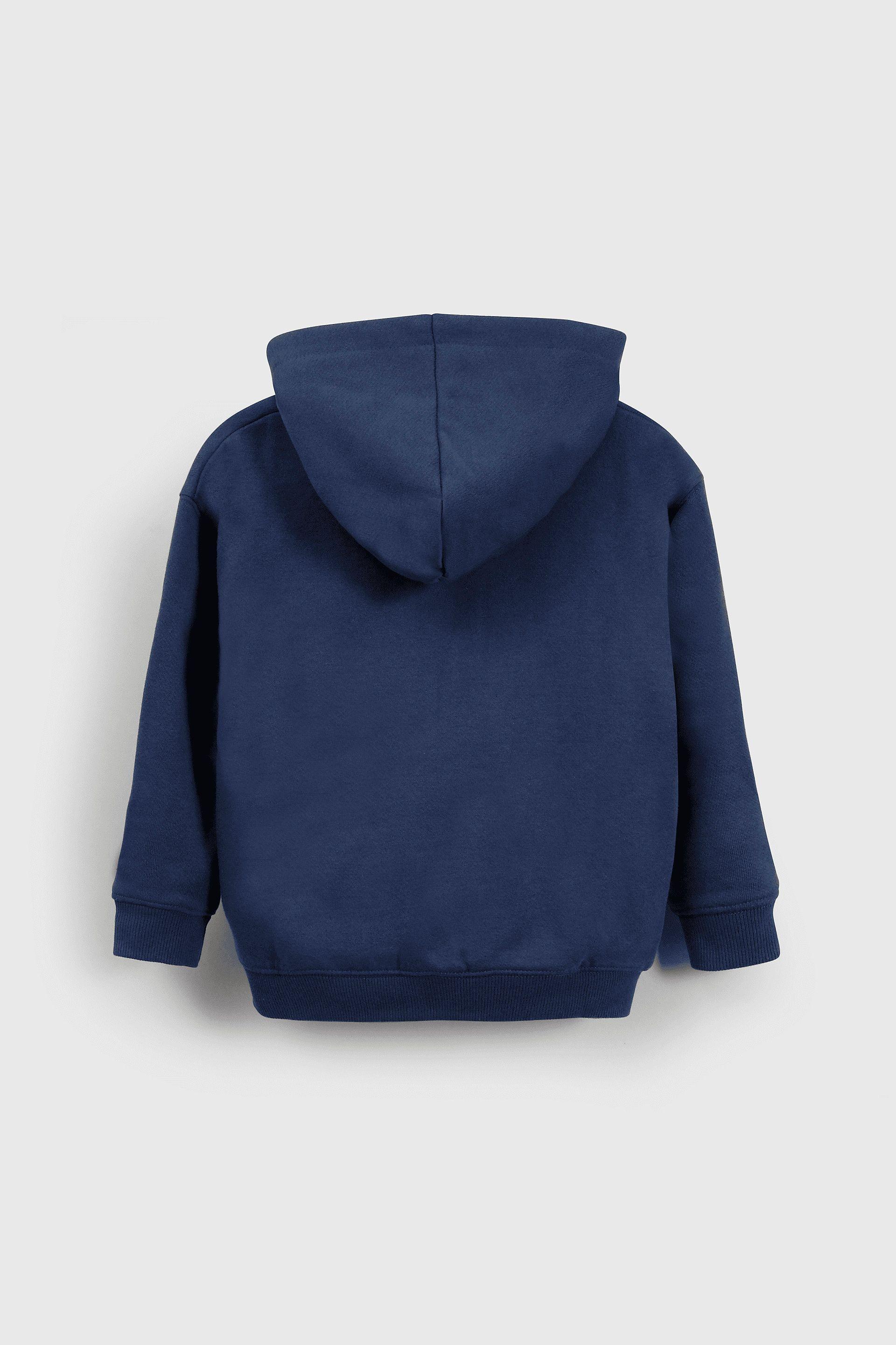 Polerón Azul con Cierre-1