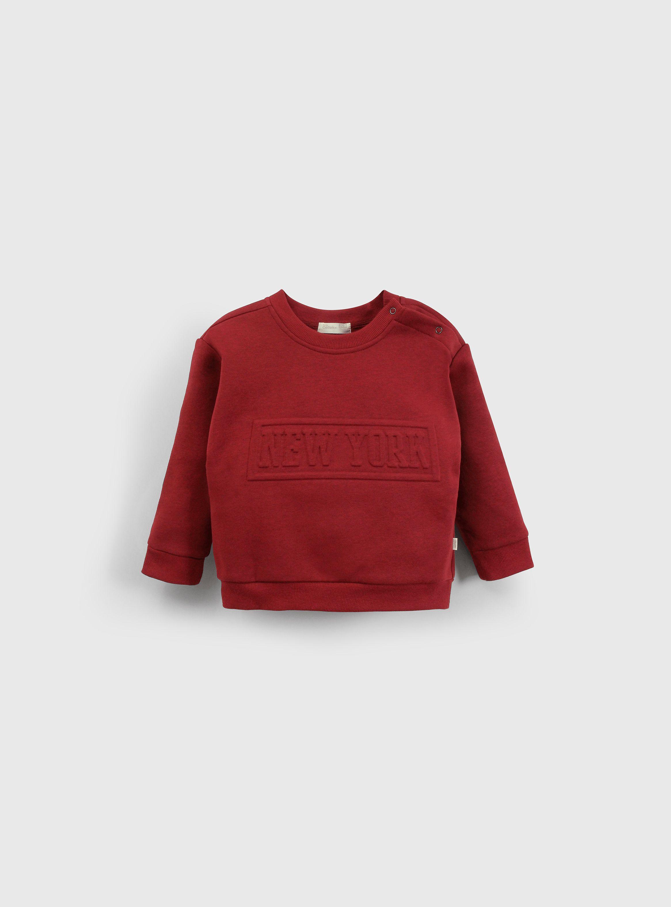 Polerón Niño Rojo 56424 Colloky-0