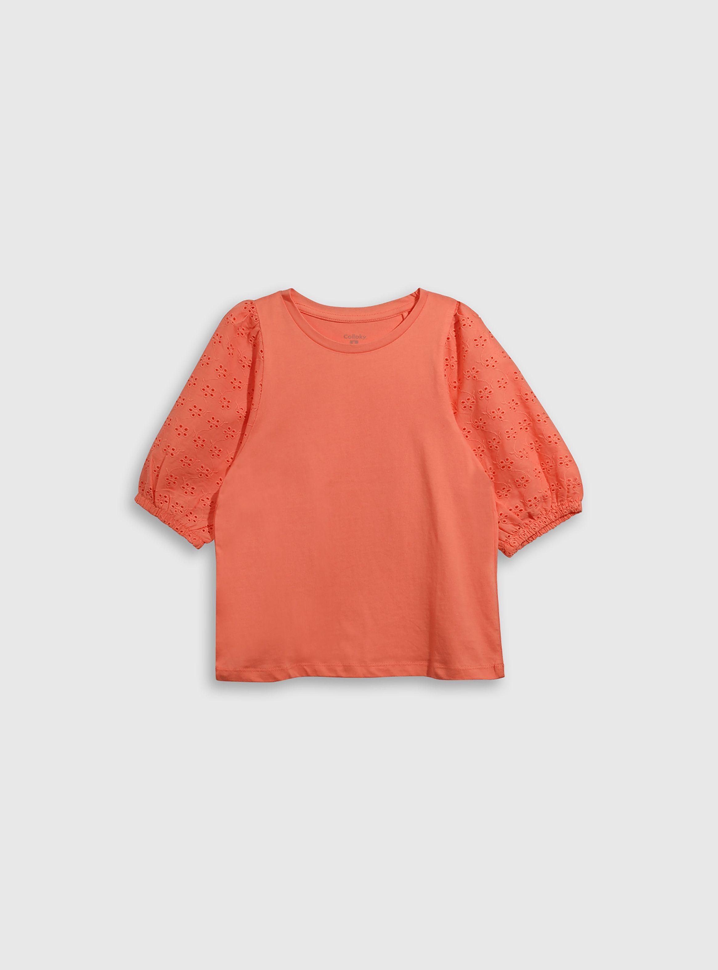 Polera Niña Fucsia 54853 Colloky-0