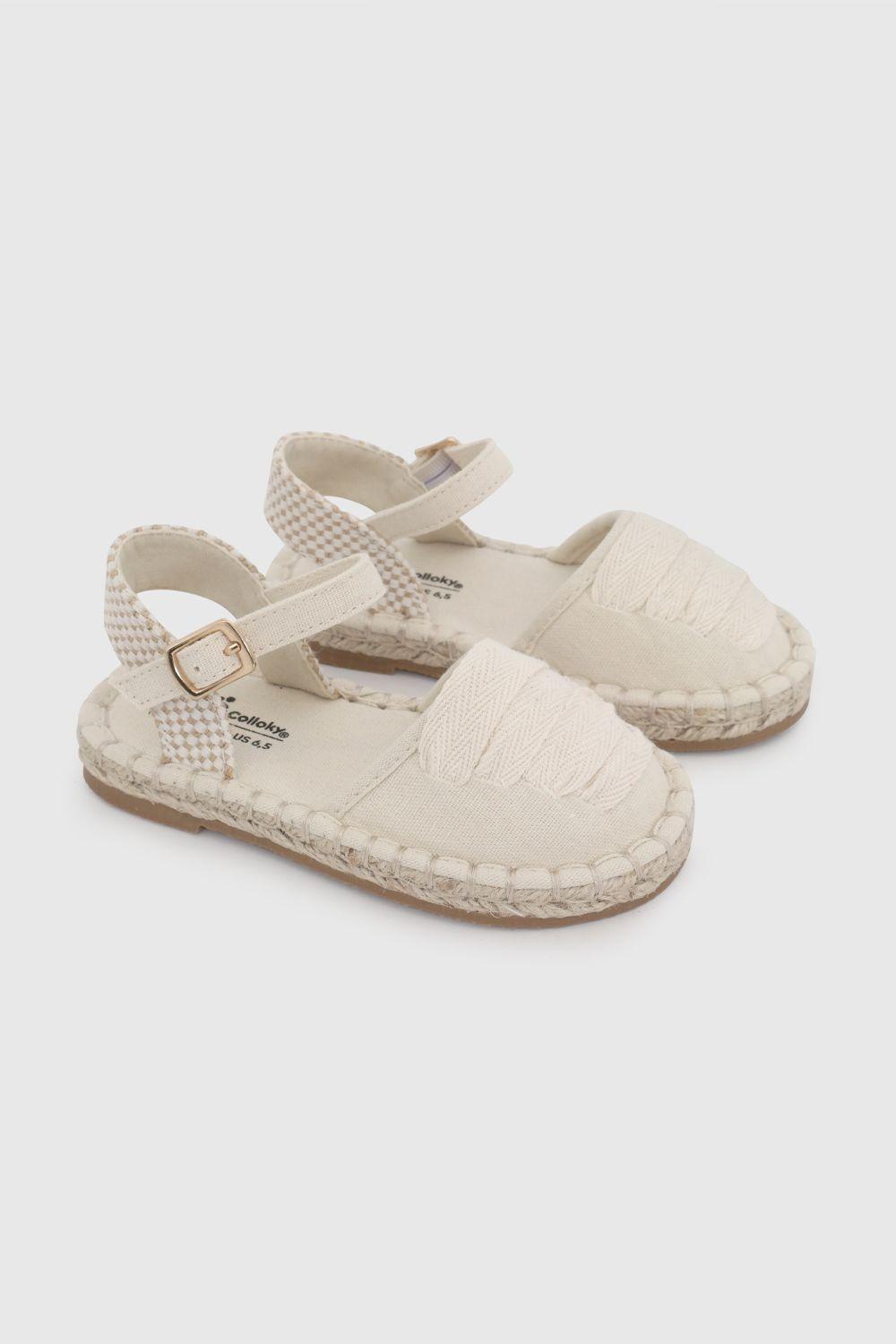 Alpargata Blanca Niña 43400375V26-0