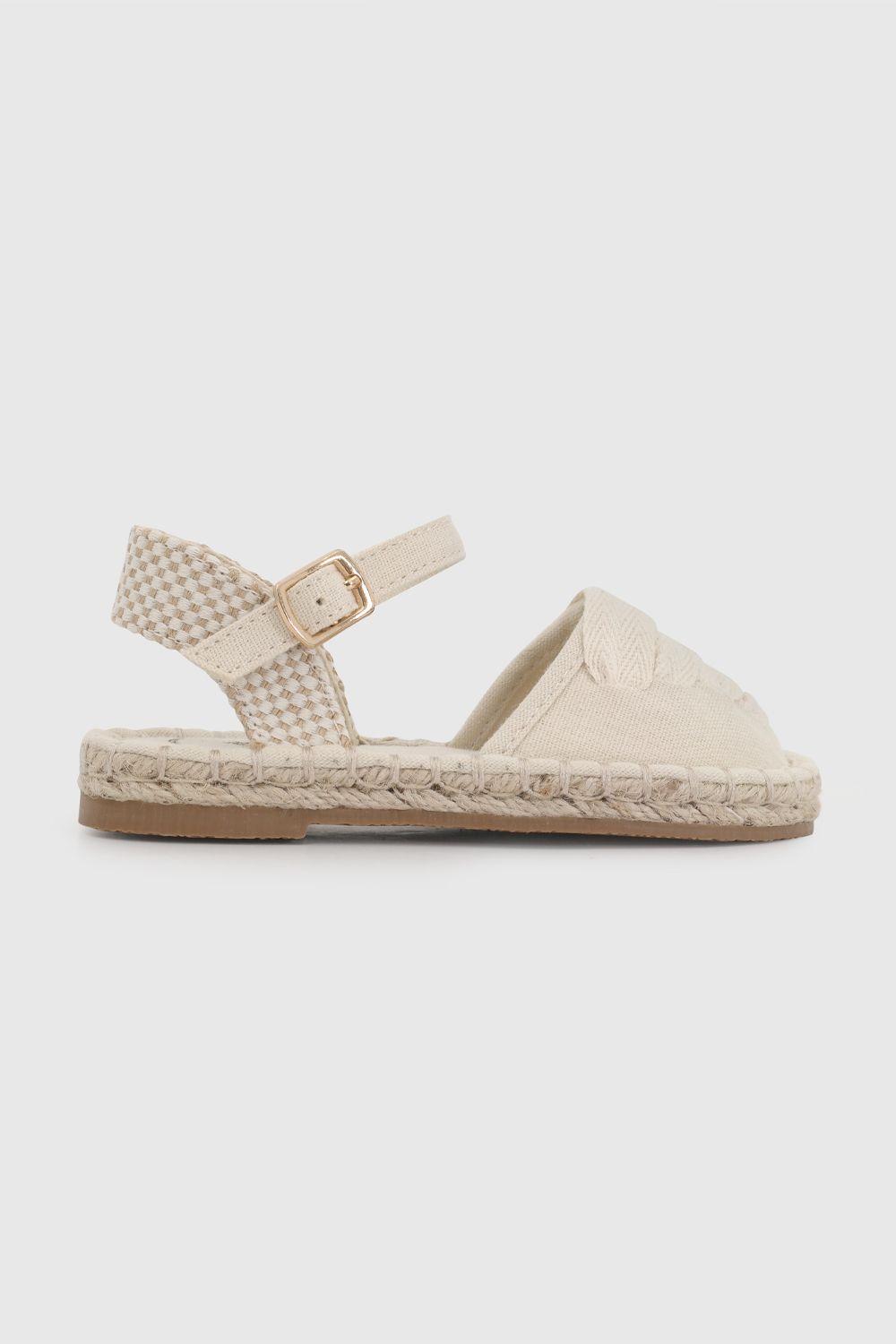 Alpargata Blanca Niña 43400375V26-1