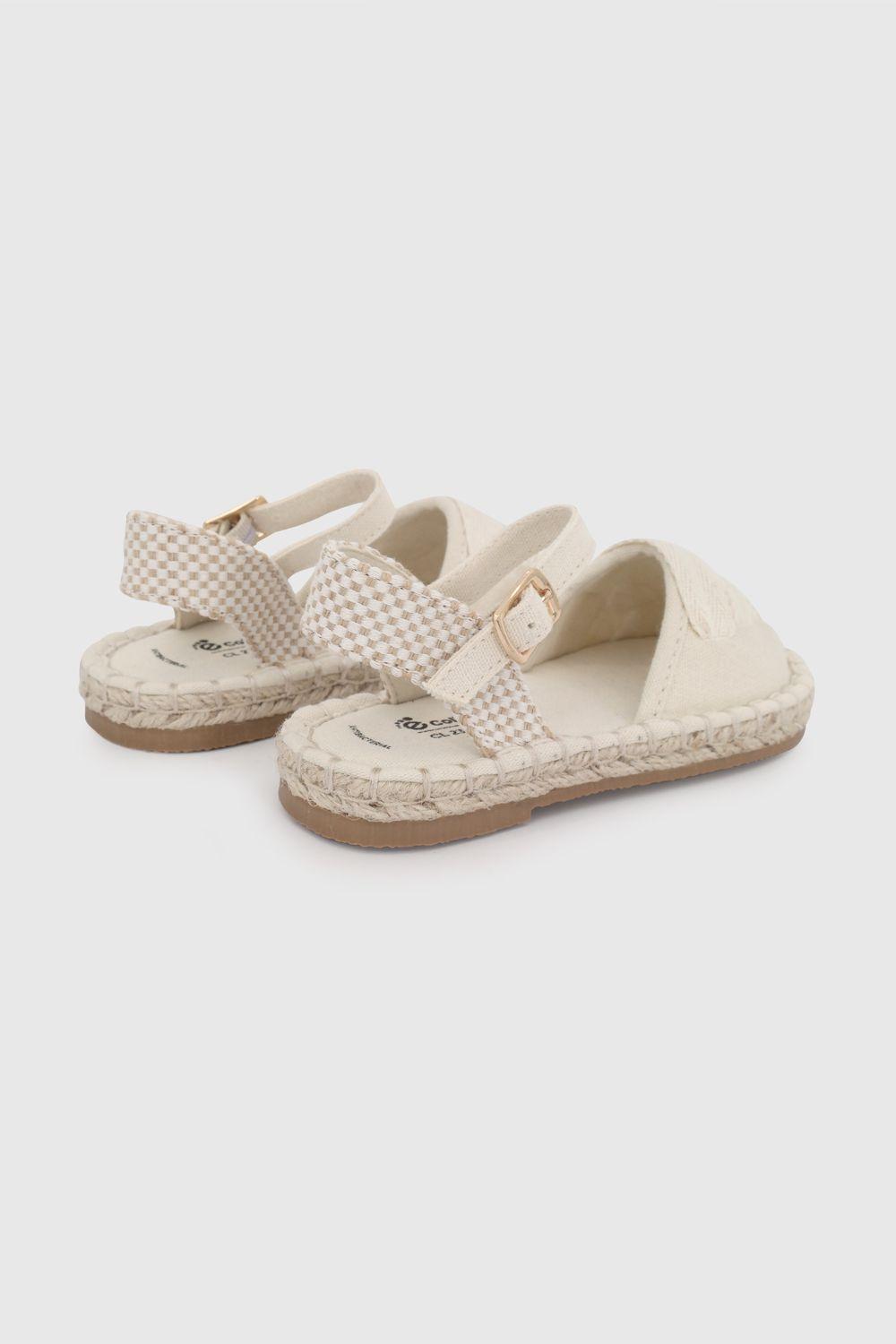 Alpargata Blanca Niña 43400375V26-4