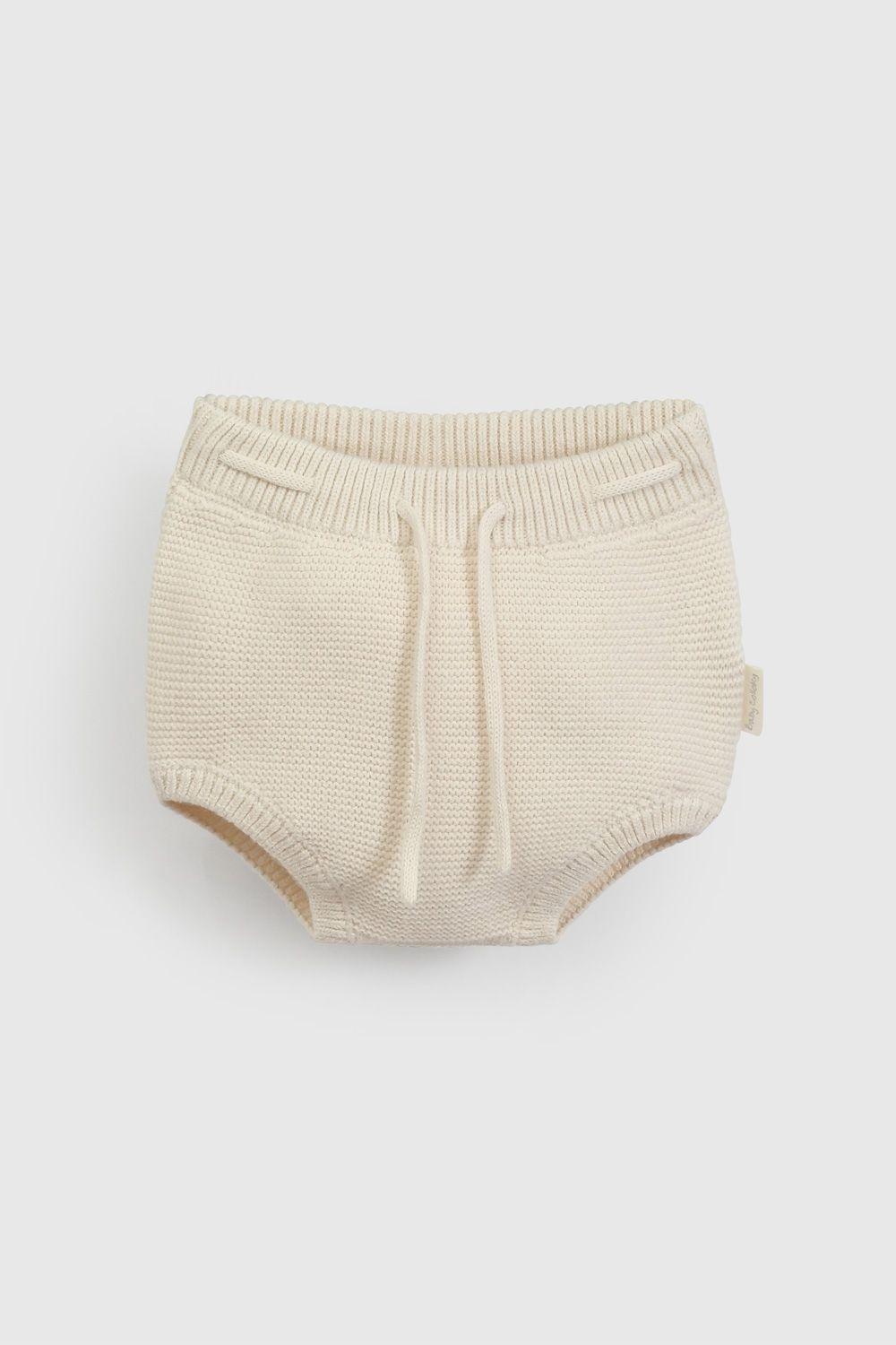 Cubre Pañal Beige Tejido Unisex de Bebé Talla 0/3 M a 6/9 M 6897-0