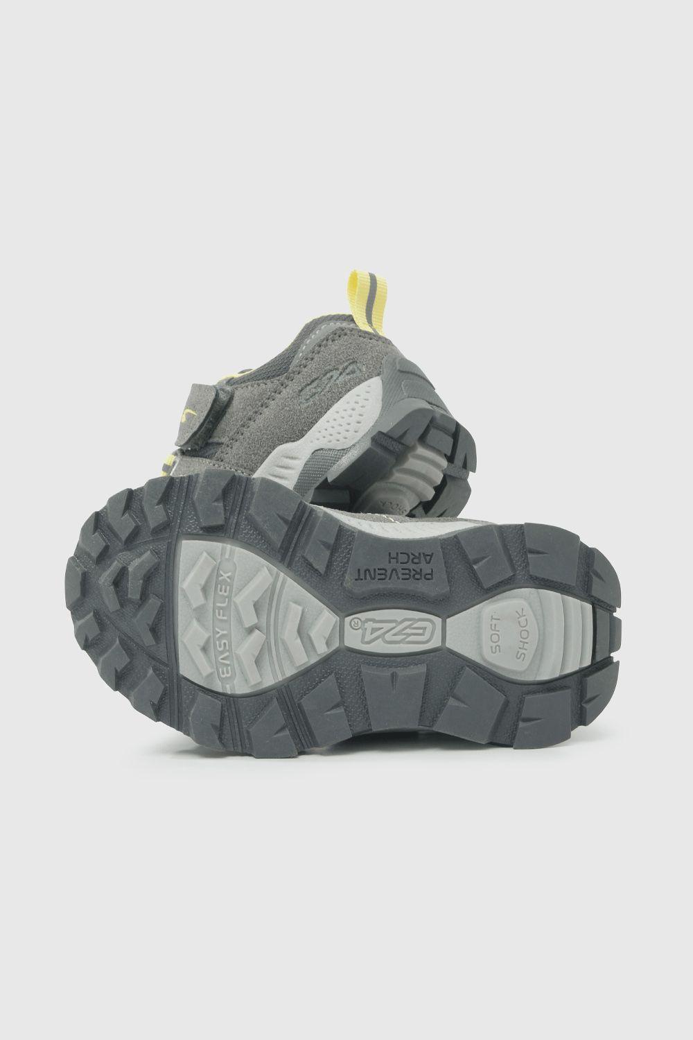 Zapatilla Outdoor Niños Gris 50093 Colloky-2