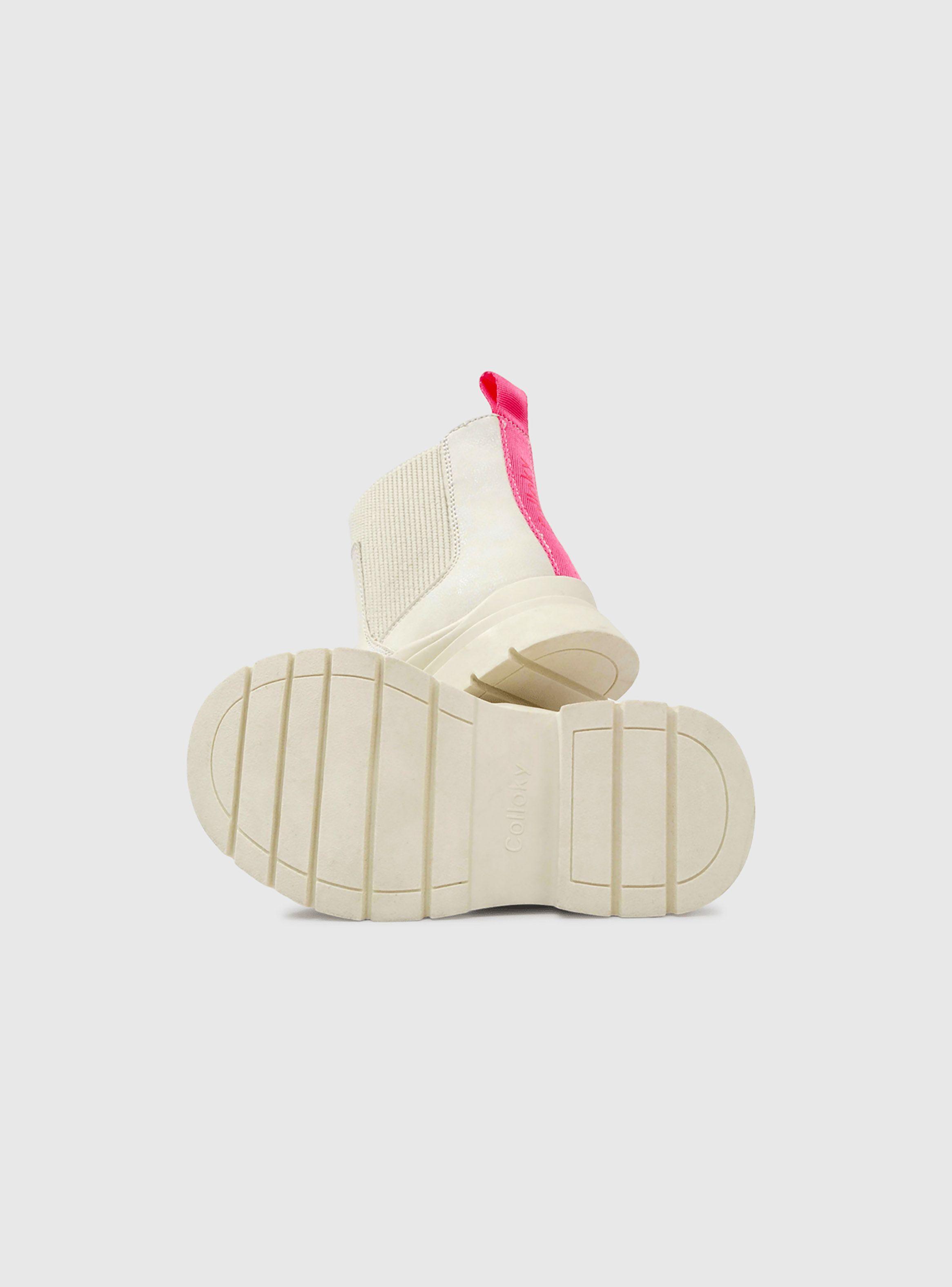 Bootie Niña Blanco 53135 Colloky-2