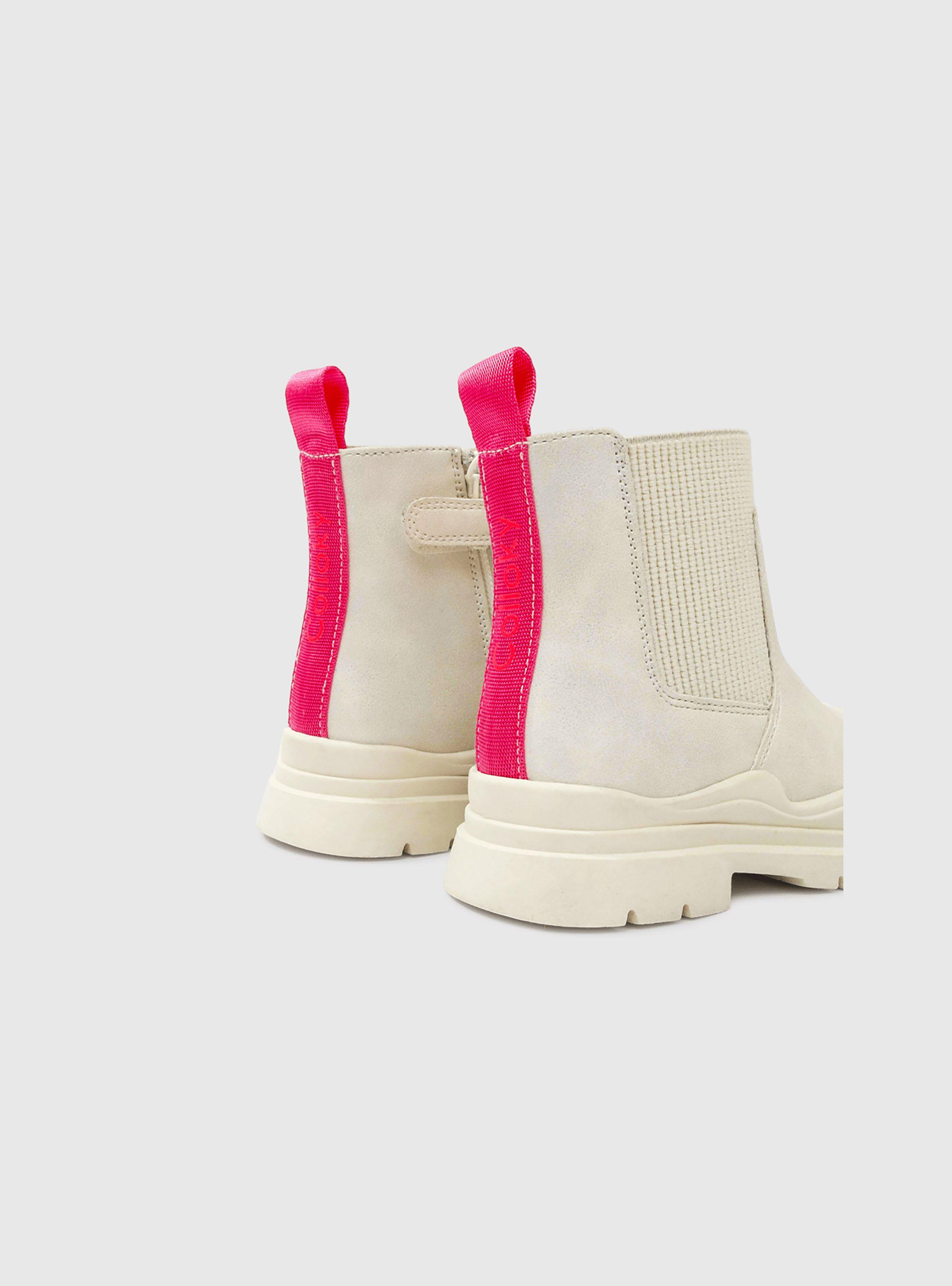 Bootie Niña Blanco 53135 Colloky-4