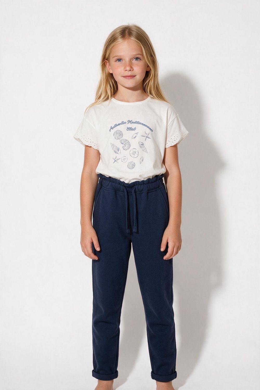 Pantalon buzo niña azul marino 3-4A a 12-13A-1
