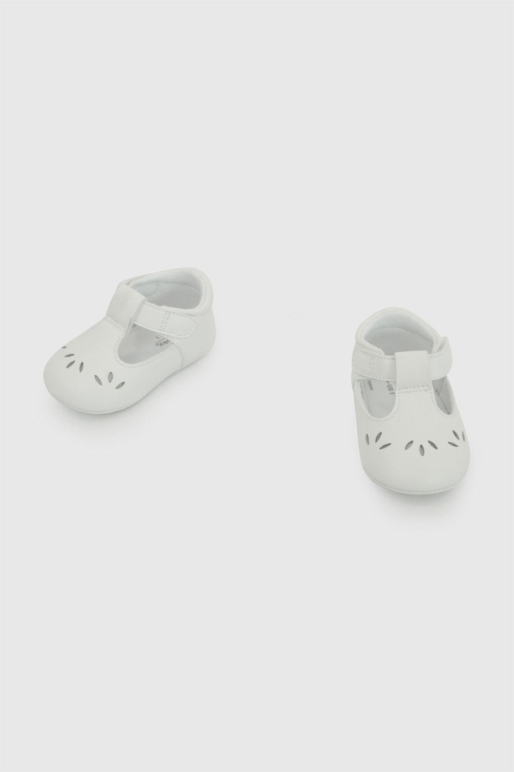 Reina Velcro Blanca Niña 14-18 Colloky-3