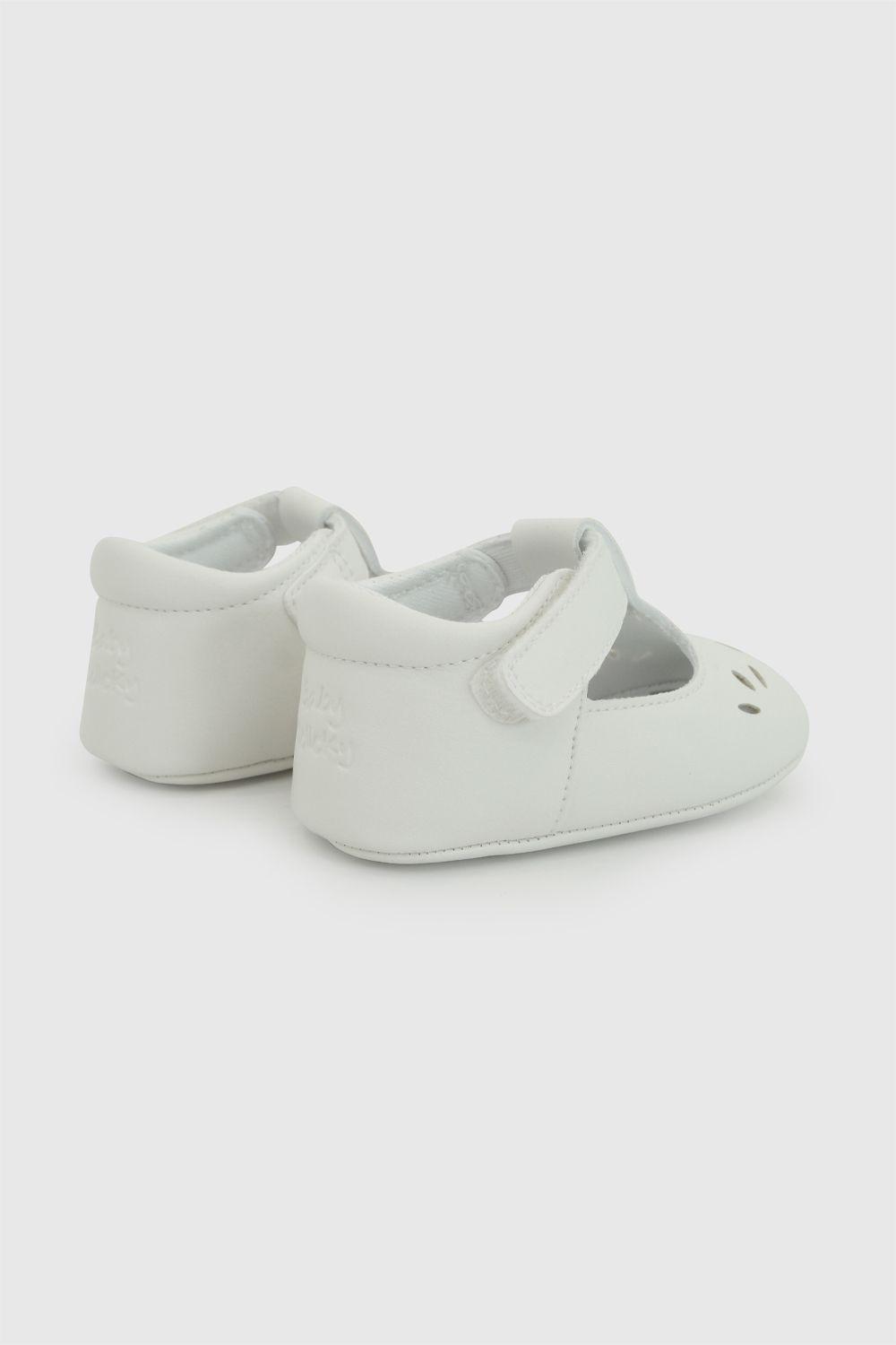 Reina Velcro Blanca Niña 14-18 Colloky-4