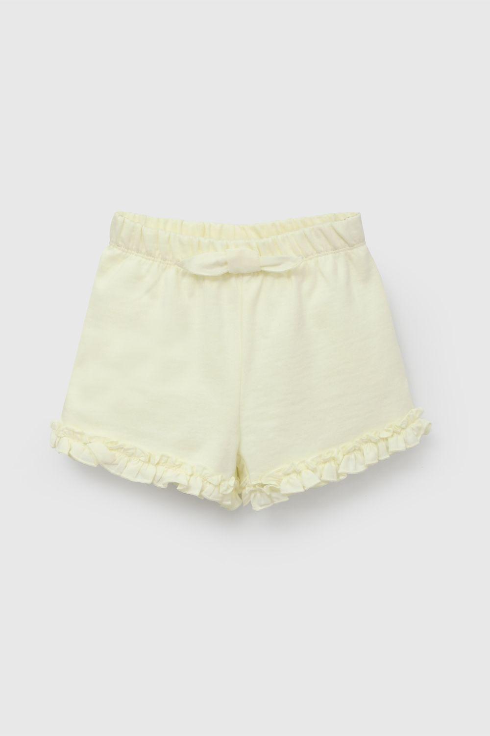 Short Niña Amarillo 58030 Colloky-0