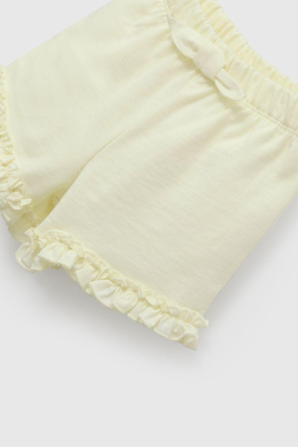 Short Niña Amarillo 58030 Colloky-3