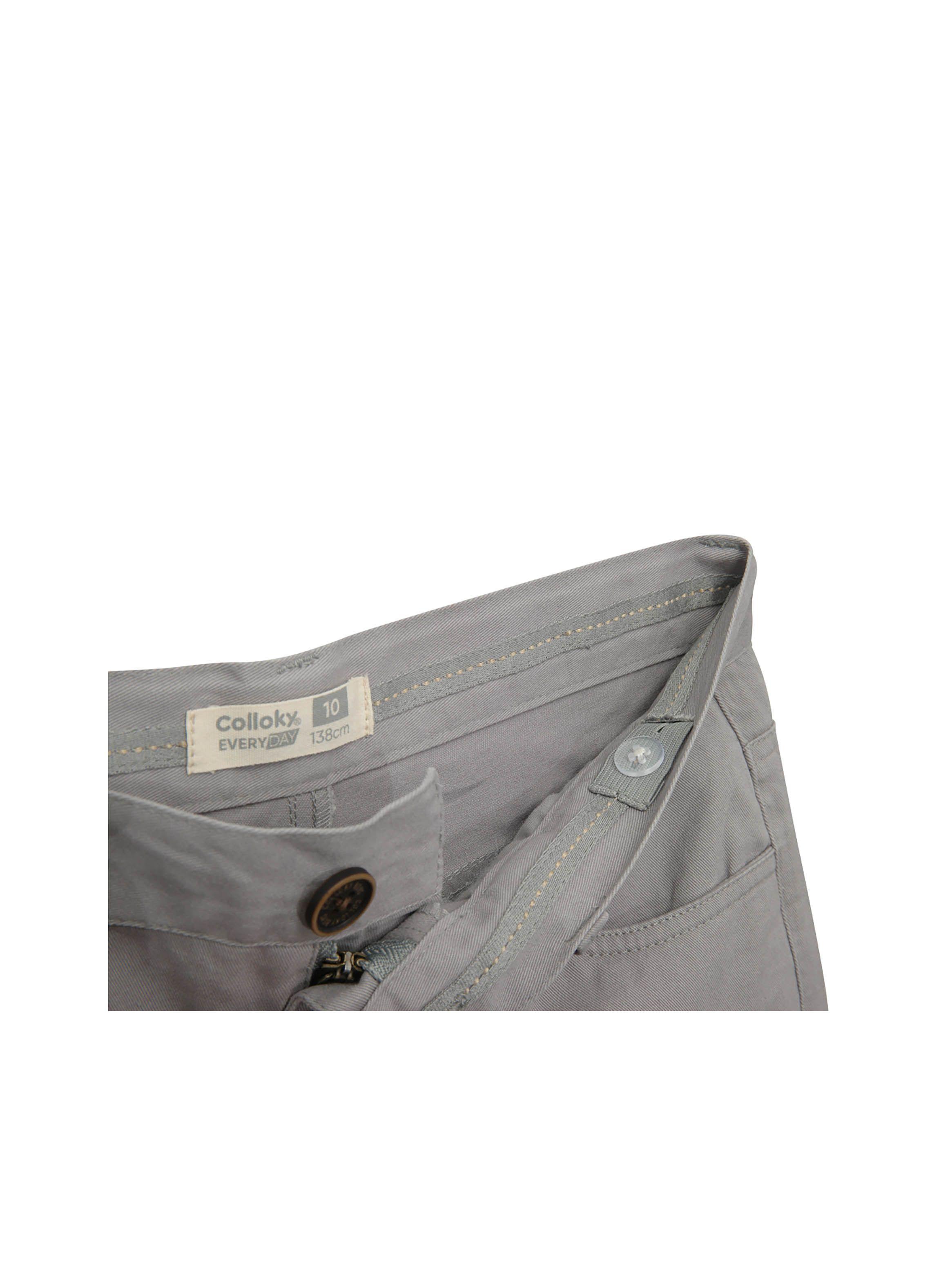 Pantalón Niño Gris (2 A 12 Años) Colloky-2