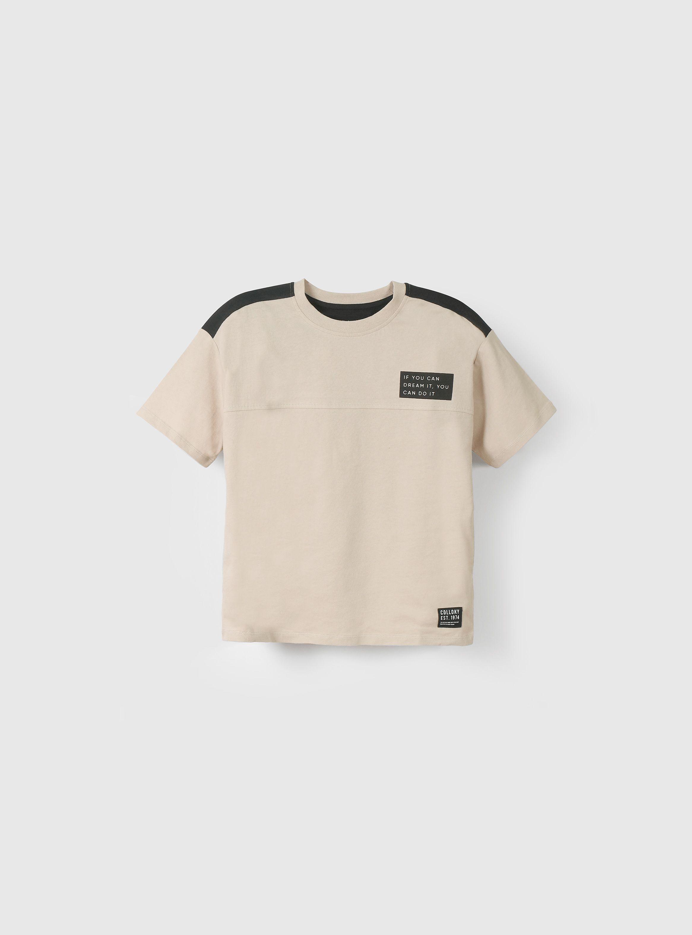Polera Niño Café 55472 Colloky-0