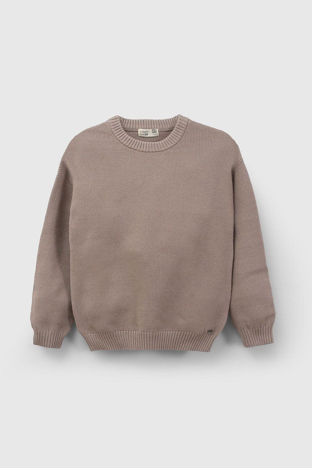 Sweater Niño Cafe 8345 Colloky-0