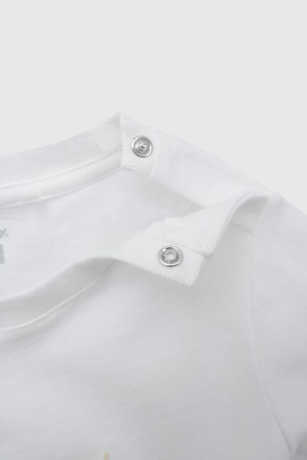 Polera Blanca Summer Love De Niño P1JE1309V26-3