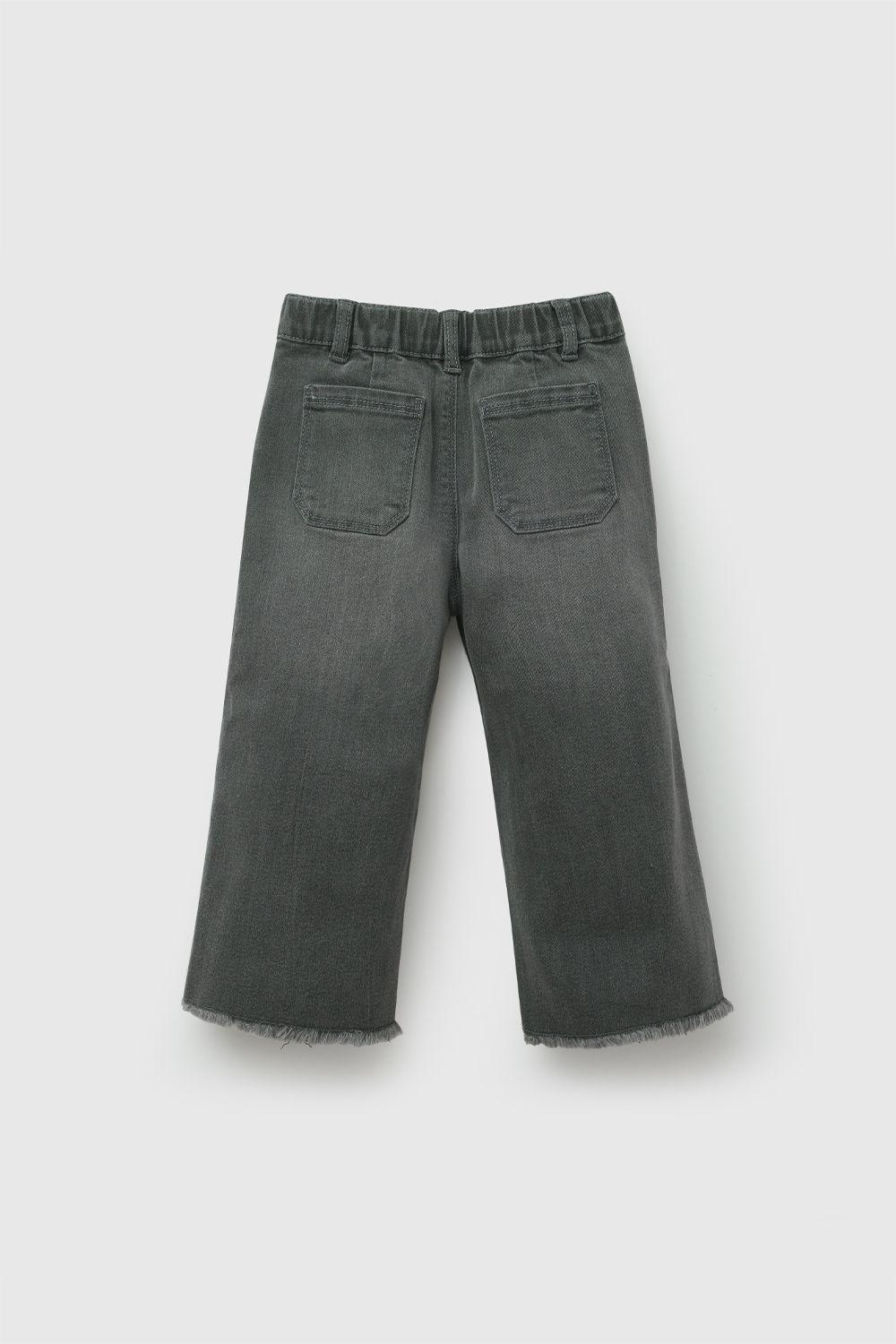 Jeans Mezclilla Grafito Niña 6-9M a 4-5A Colloky-2