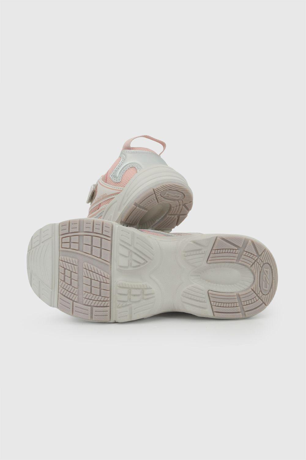 Zapatilla deportiva niña rosado 28-38-3