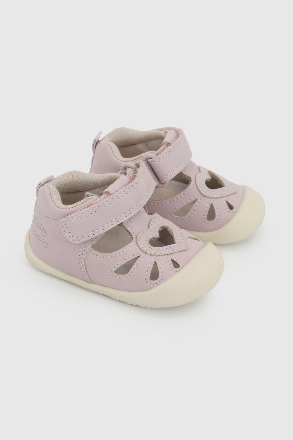Sandalia Velcro Morada Niña 17-20 Colloky-0