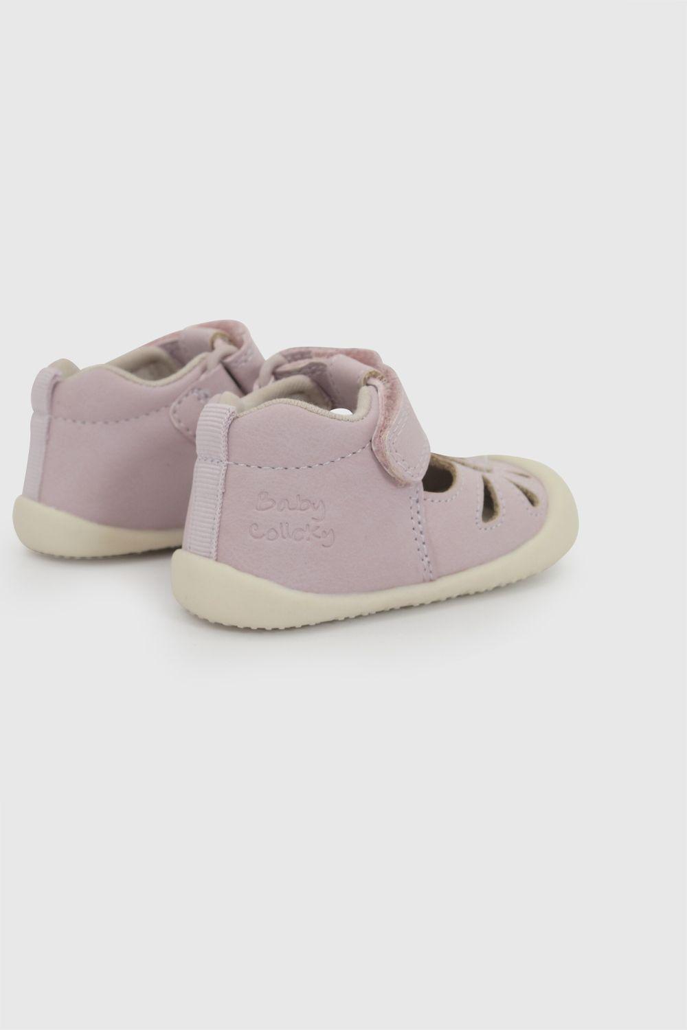 Sandalia Velcro Morada Niña 17-20 Colloky-5