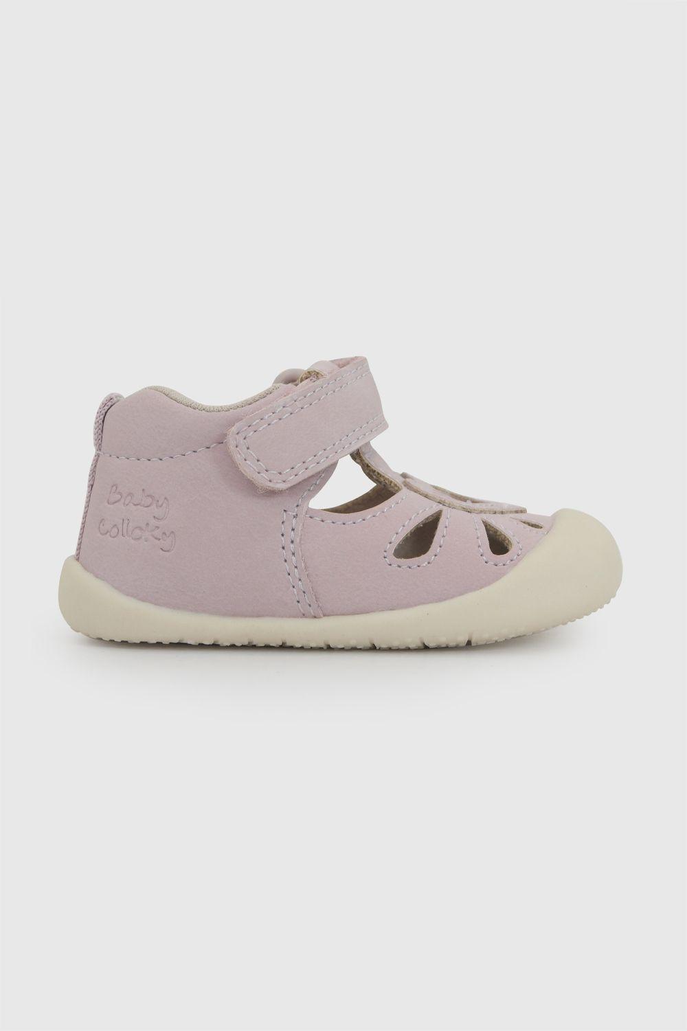 Sandalia Velcro Morada Niña 17-20 Colloky-2