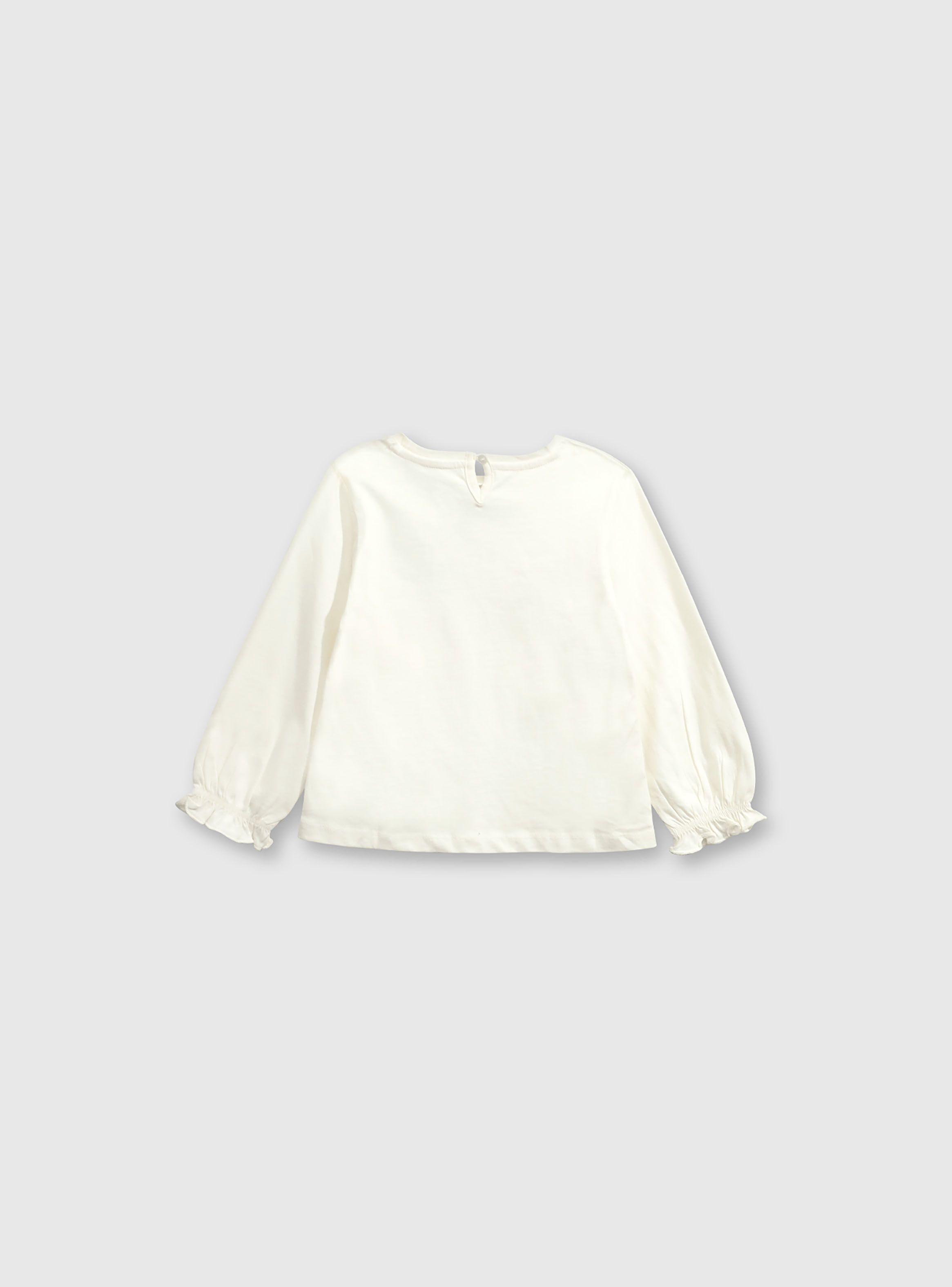 Polera Niña Blanco 49701 Colloky-1