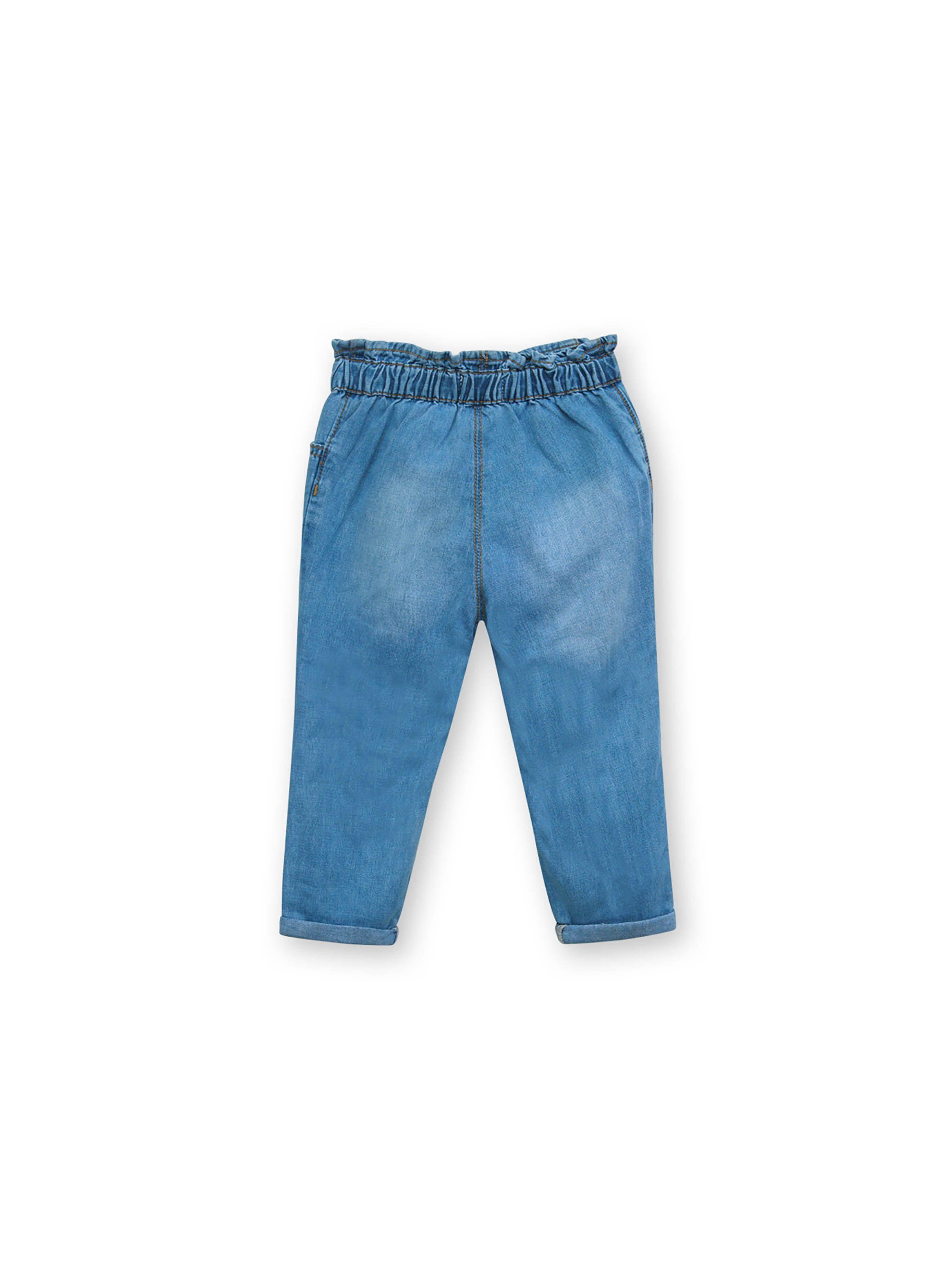 Jeans Niña Mezclilla Azul (3 A 36 Meses) Colloky-1