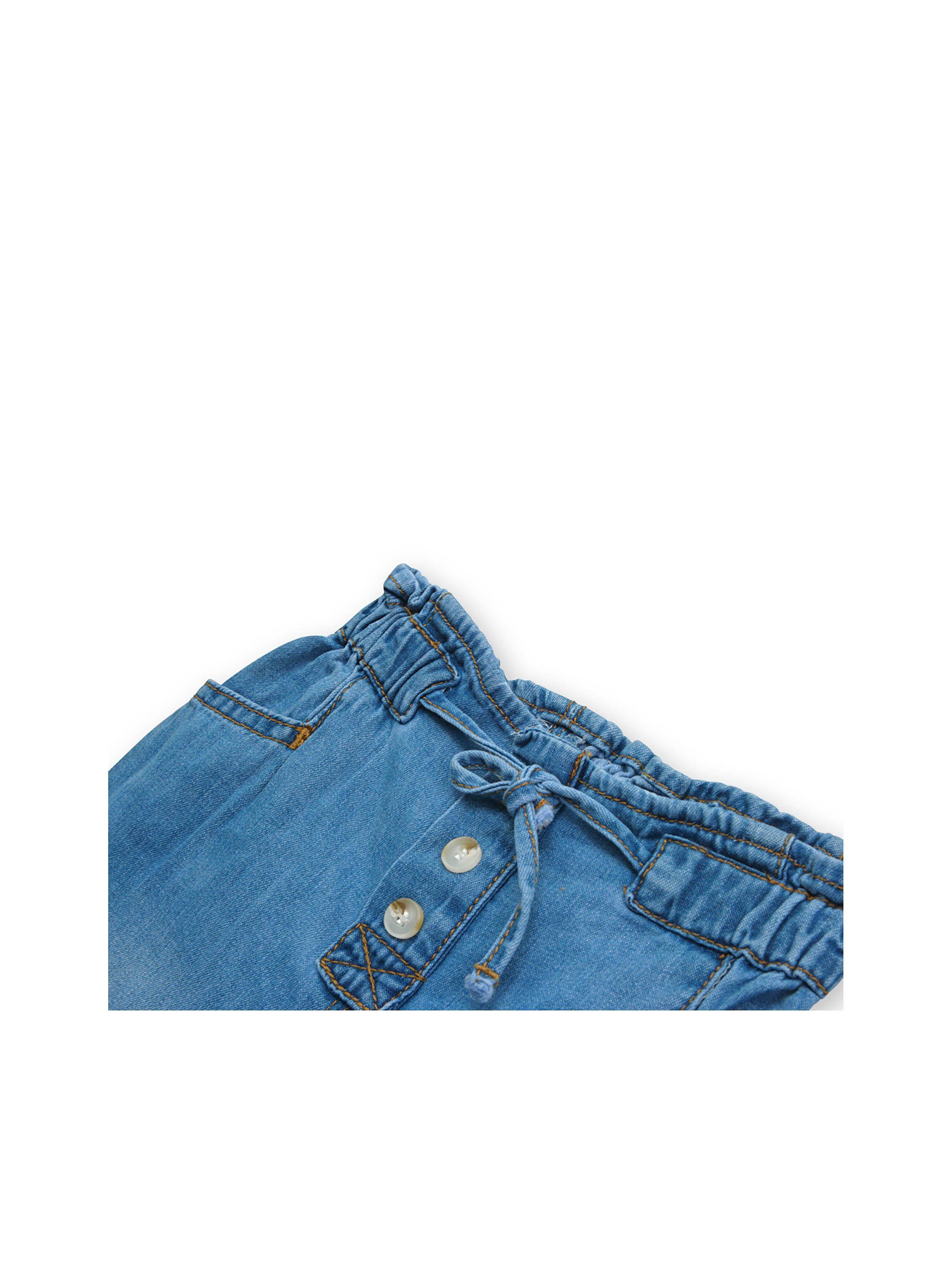 Jeans Niña Mezclilla Azul (3 A 36 Meses) Colloky-2