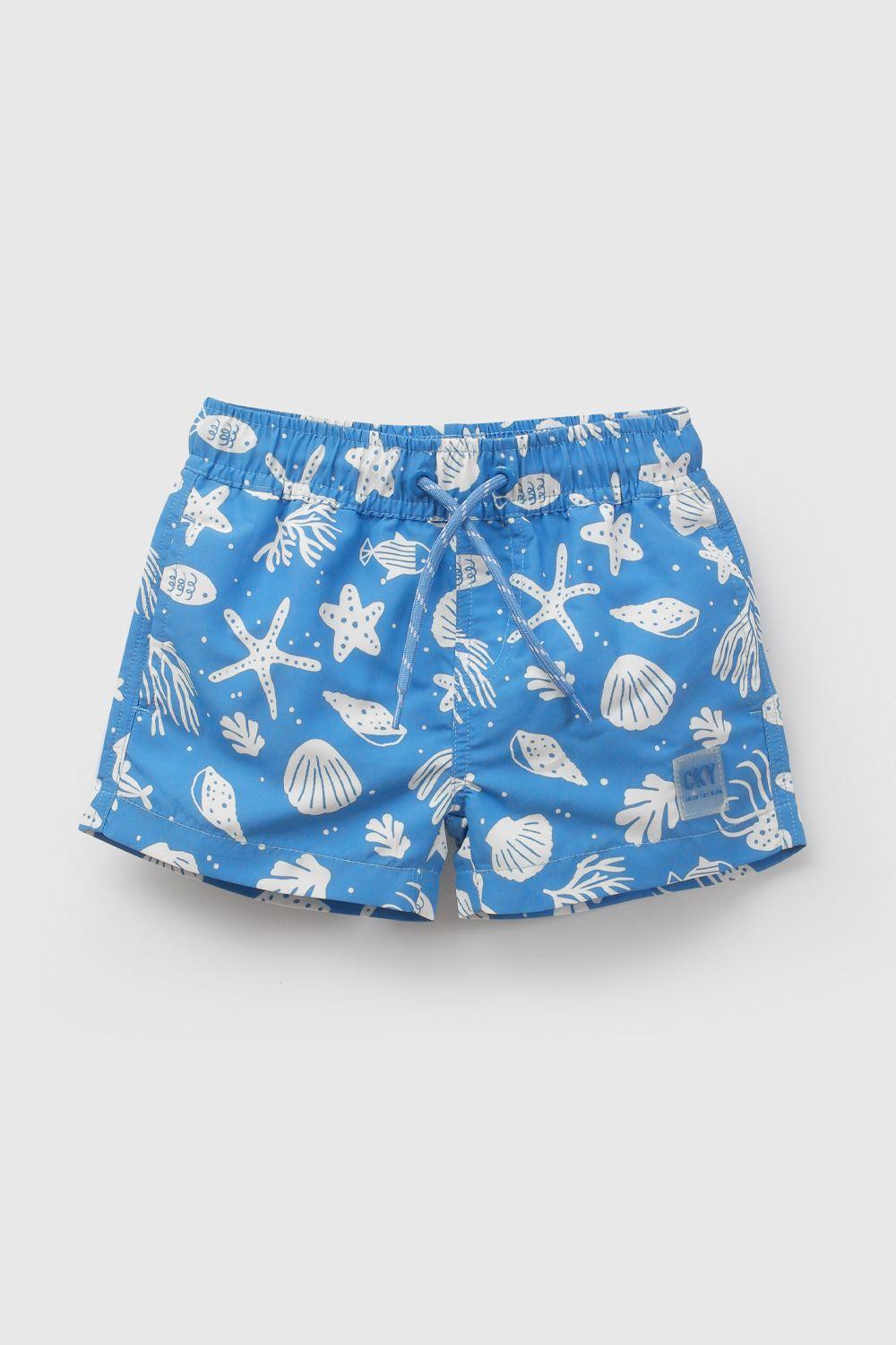 Traje De Baño Marine Denim Niño 6-9M a 4-5A Colloky-0