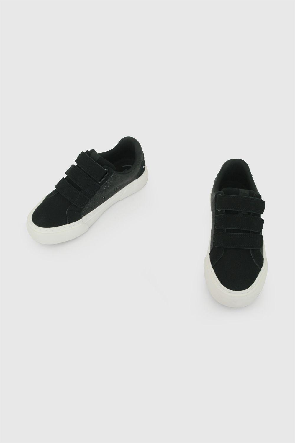 Zapatilla Urbana Negra Niña 28-38 Colloky-3