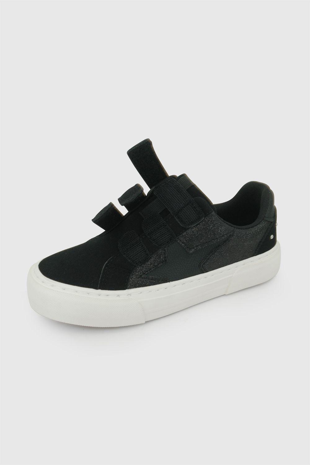 Zapatilla Urbana Negra Niña 28-38 Colloky-5