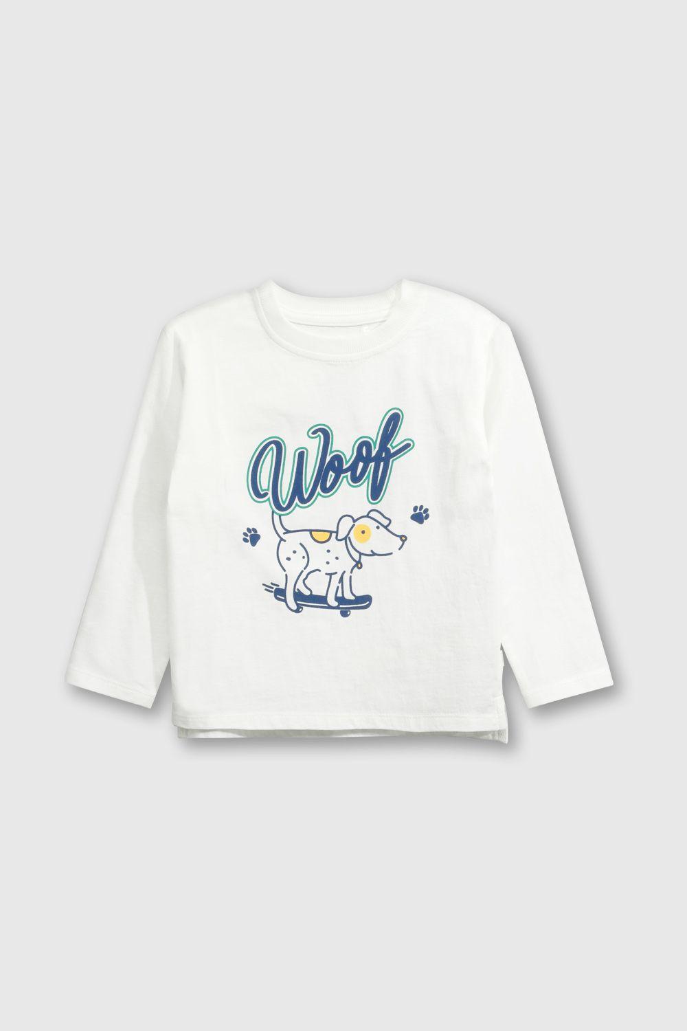 Polera Blanco de Niño-0