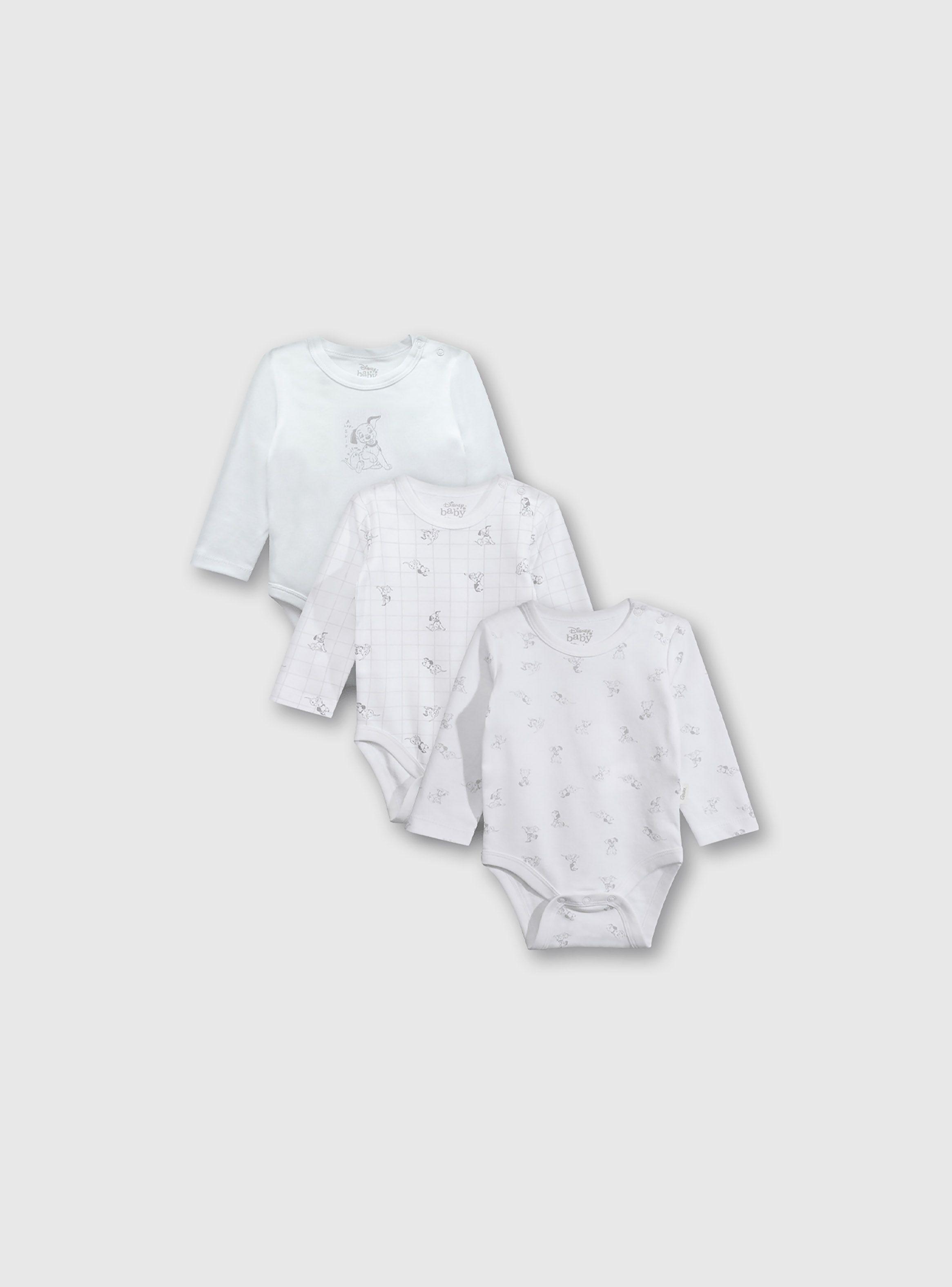 Pack de Bodies Unisex Blanco 54246 Colloky-0