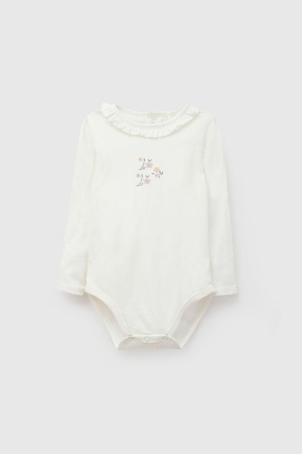 Set Polerón/Body Niña Beige 7787 Colloky-2