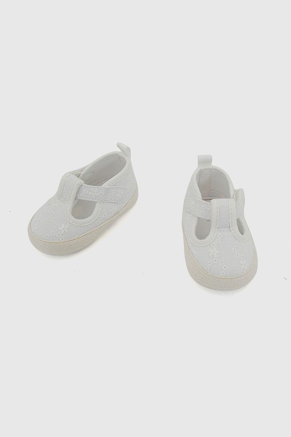 Zapato Velcro Blanco Niña 14-18 Colloky-4