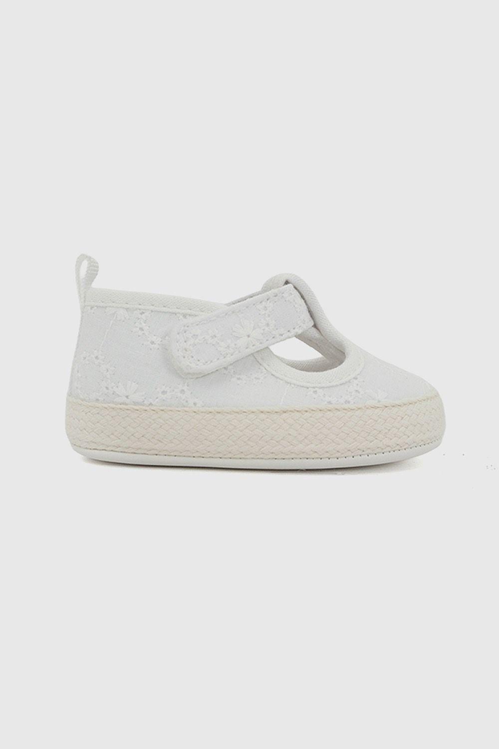 Zapato Velcro Blanco Niña 14-18 Colloky-2