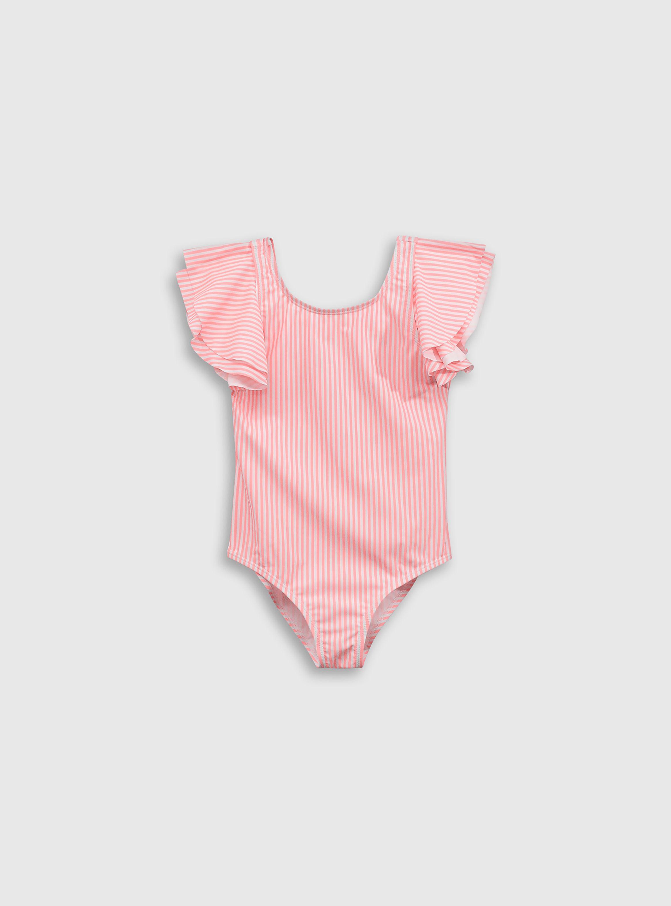 Traje de Baño Niña Naranjo 54751 Colloky-0