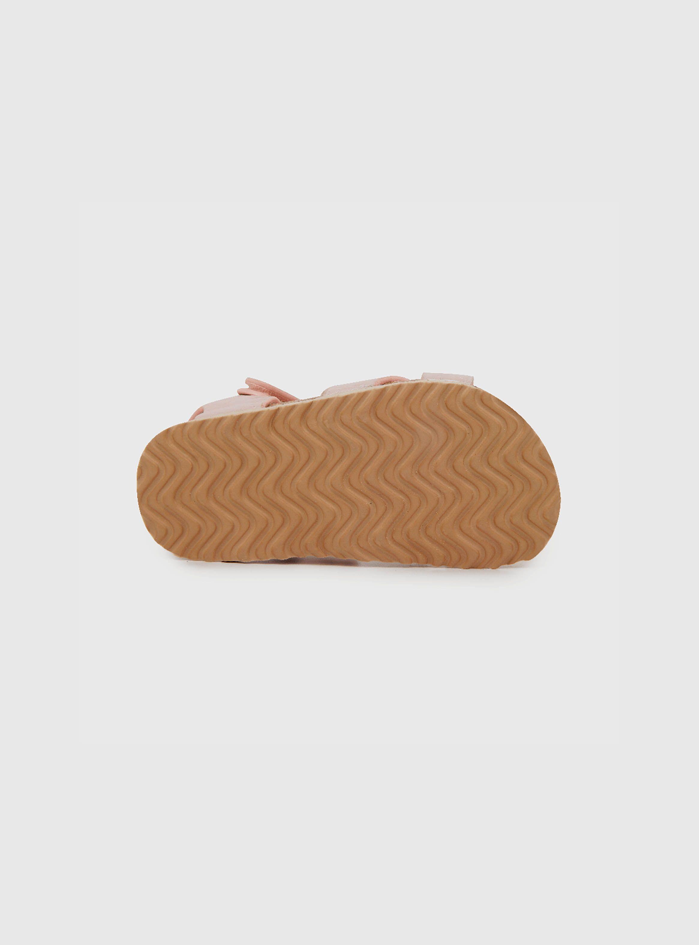 Sandalia De Niña Velcro Rosado (21 A 27) Colloky-2