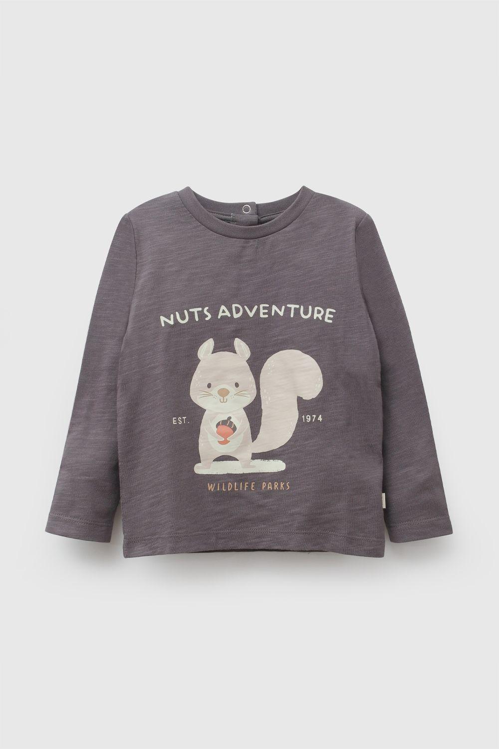 Polera Niño Gris 7835 Colloky-0